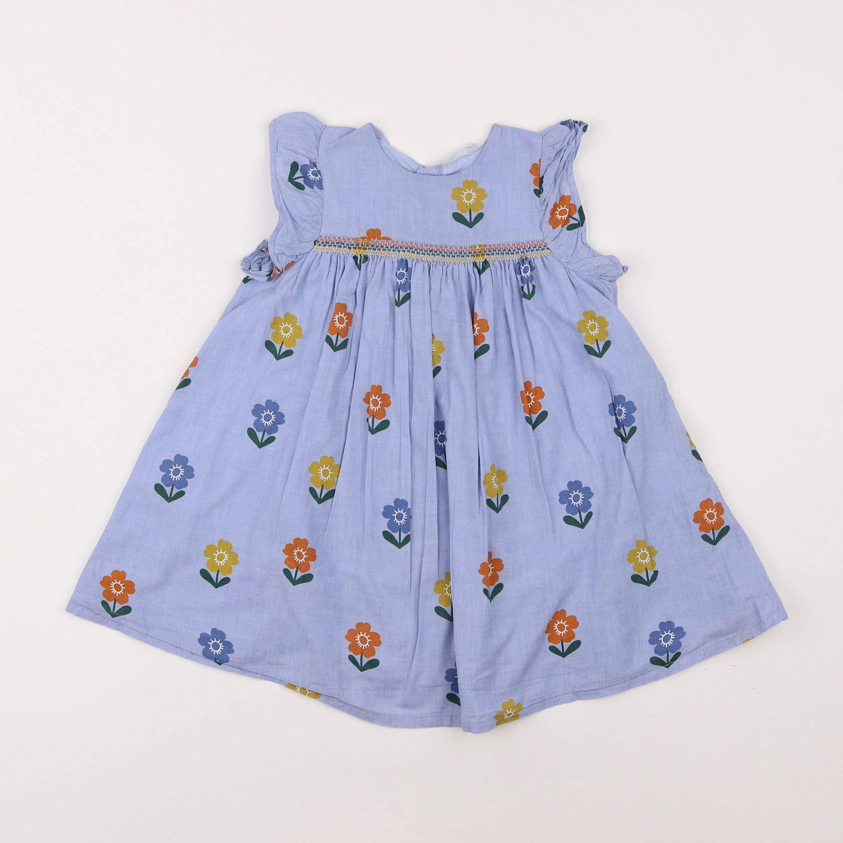 Boutchou - robe bleu - 2 ans