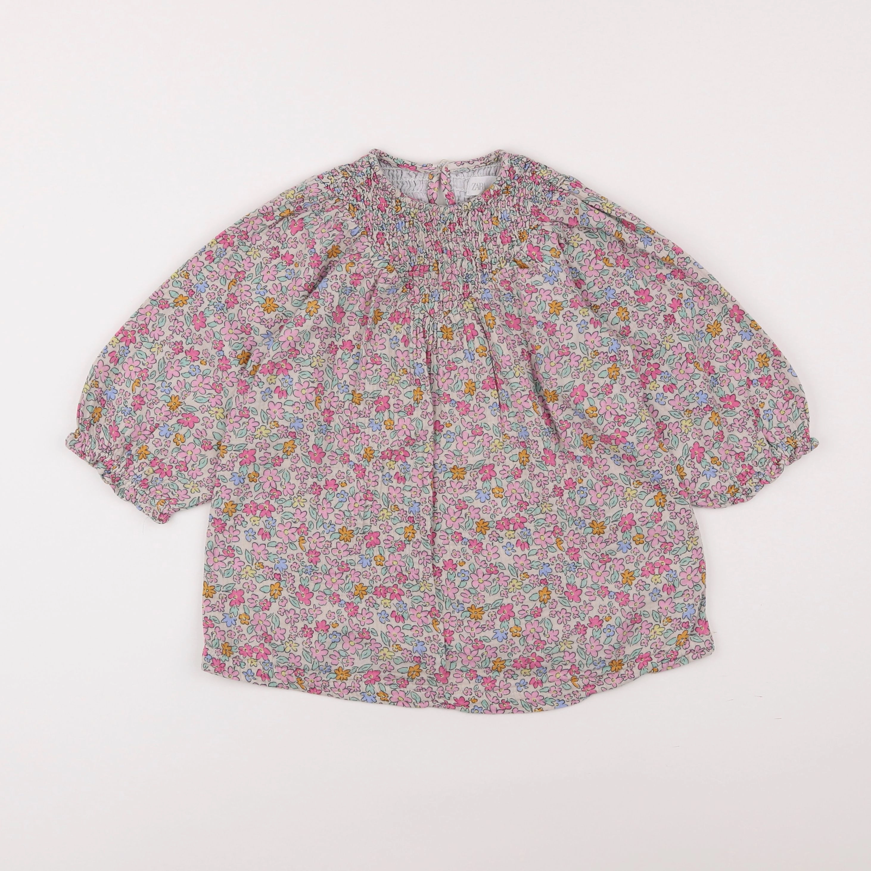 Zara - robe rose - 18 mois à 2 ans