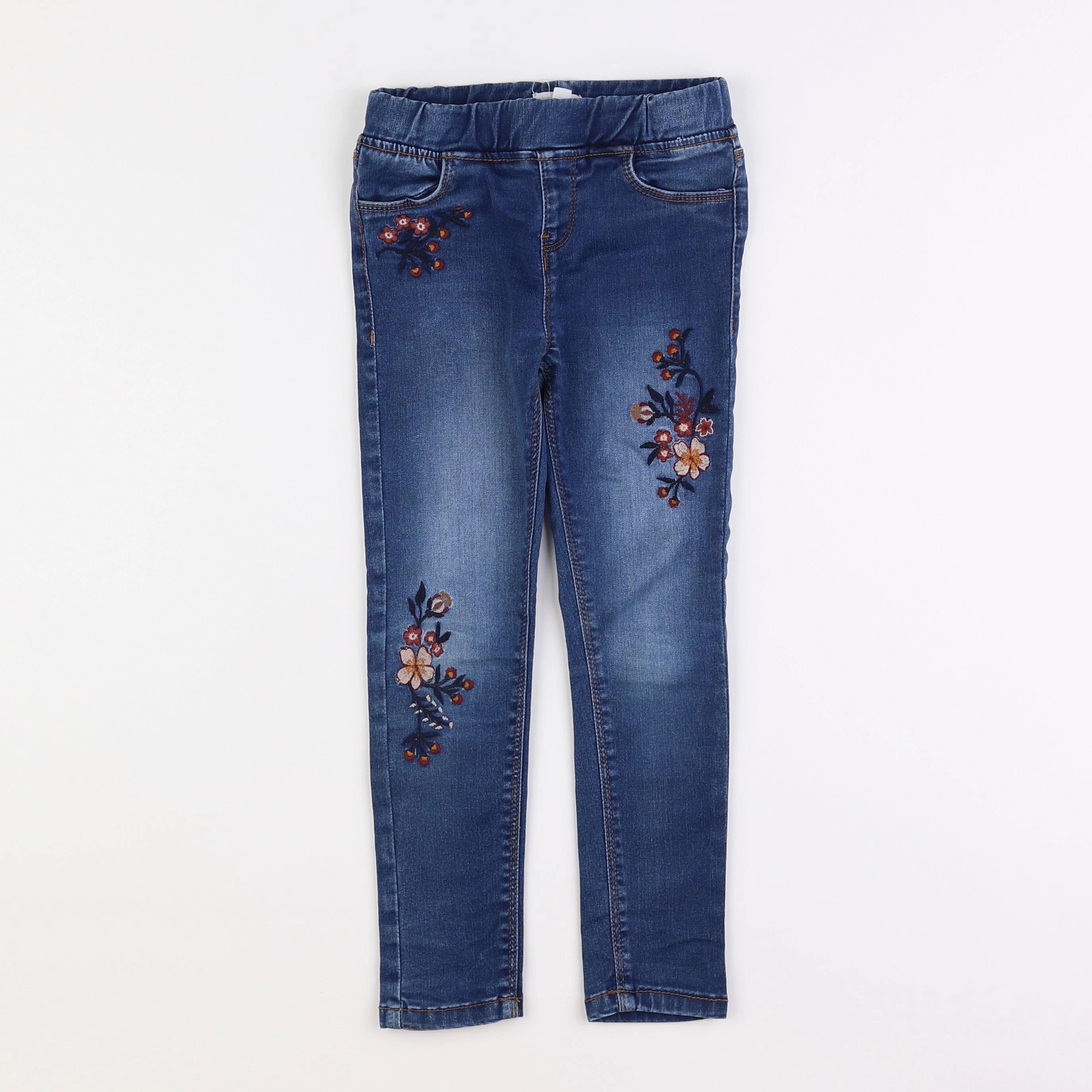 Vertbaudet - jegging bleu - 6 ans