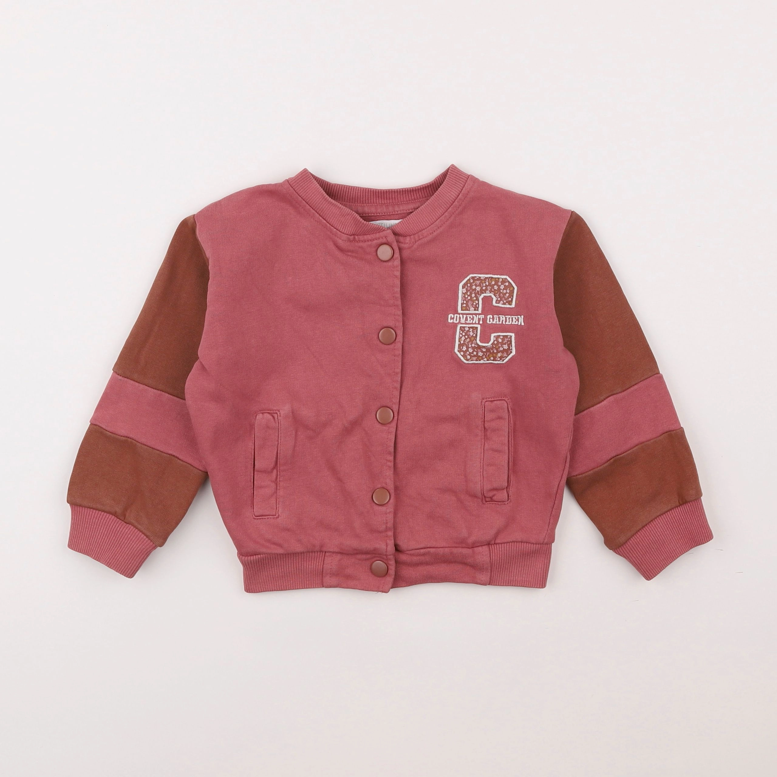 Storytelling - veste rose - 3 ans