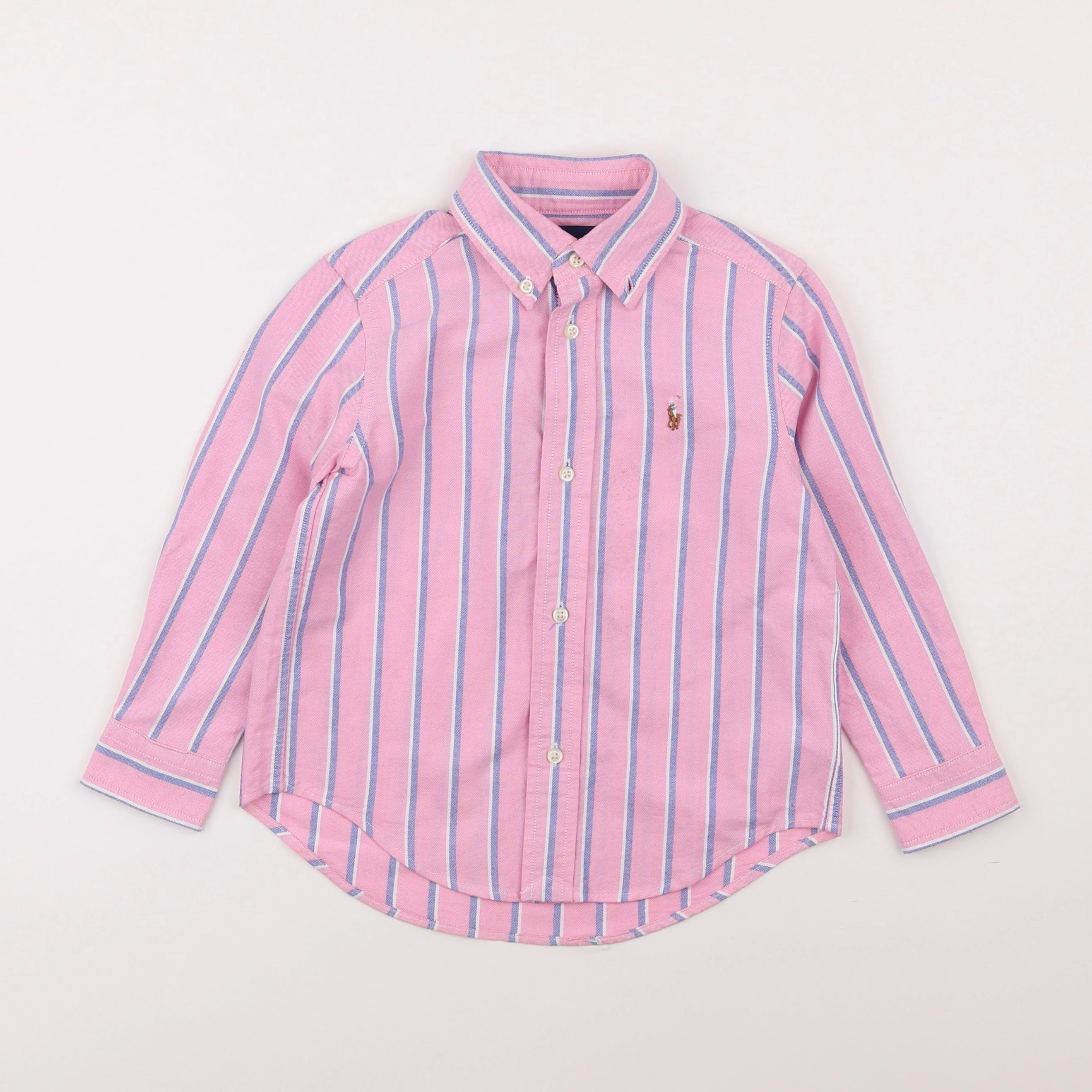 Ralph Lauren - chemise rose - 3 ans