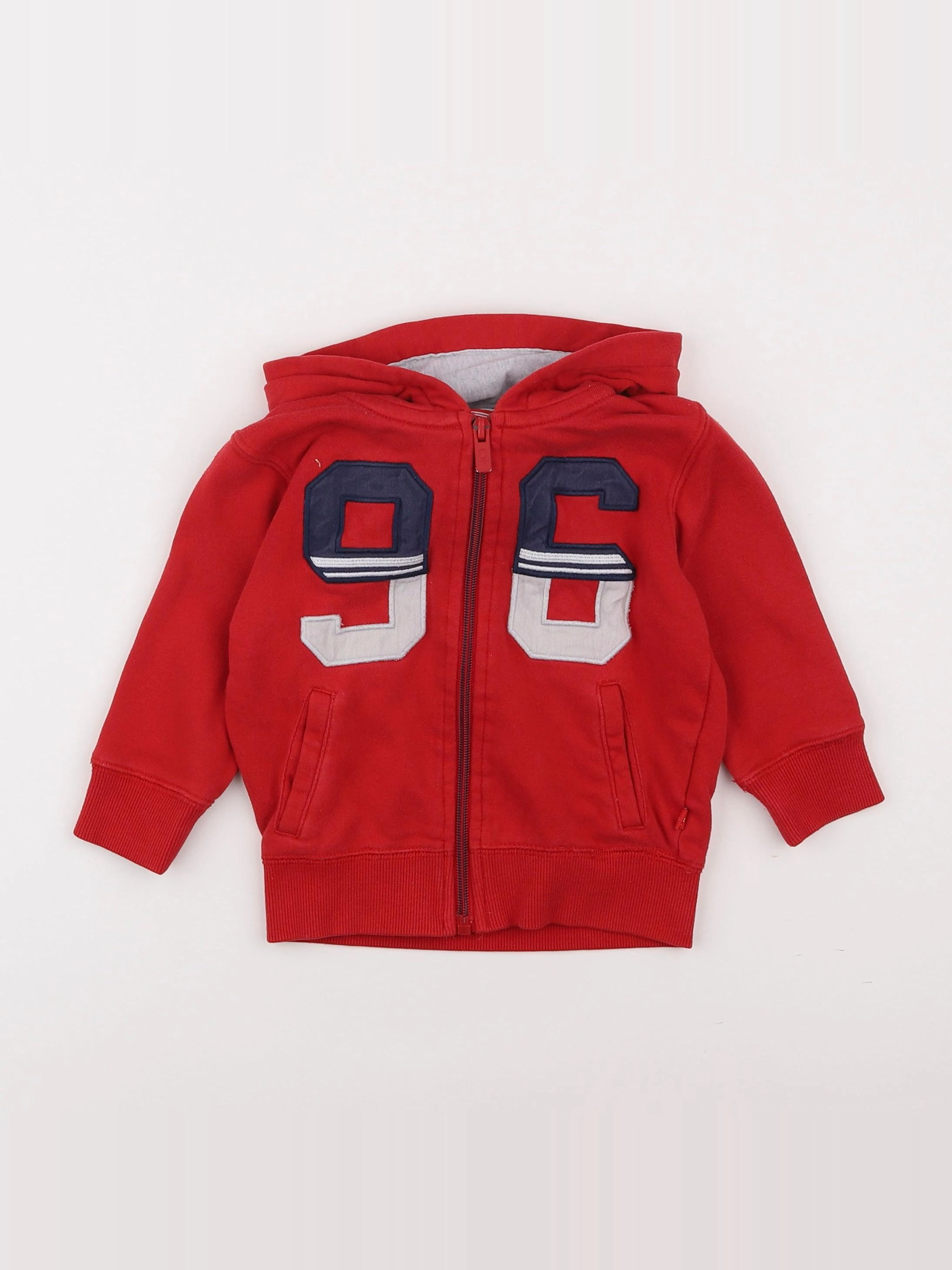 Okaidi - sweat rouge - 2 ans