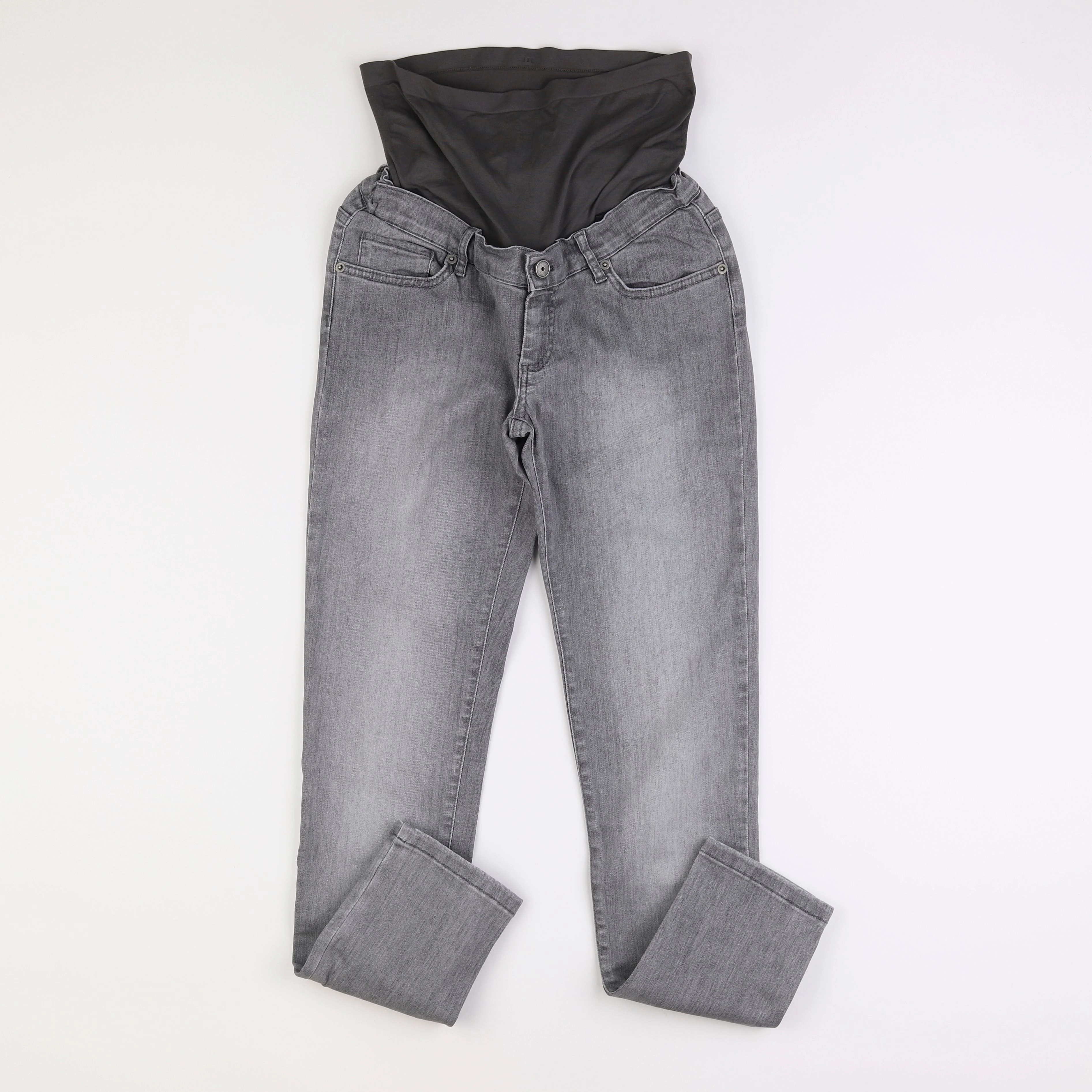 Envie de fraise - jean grossesse gris - 40