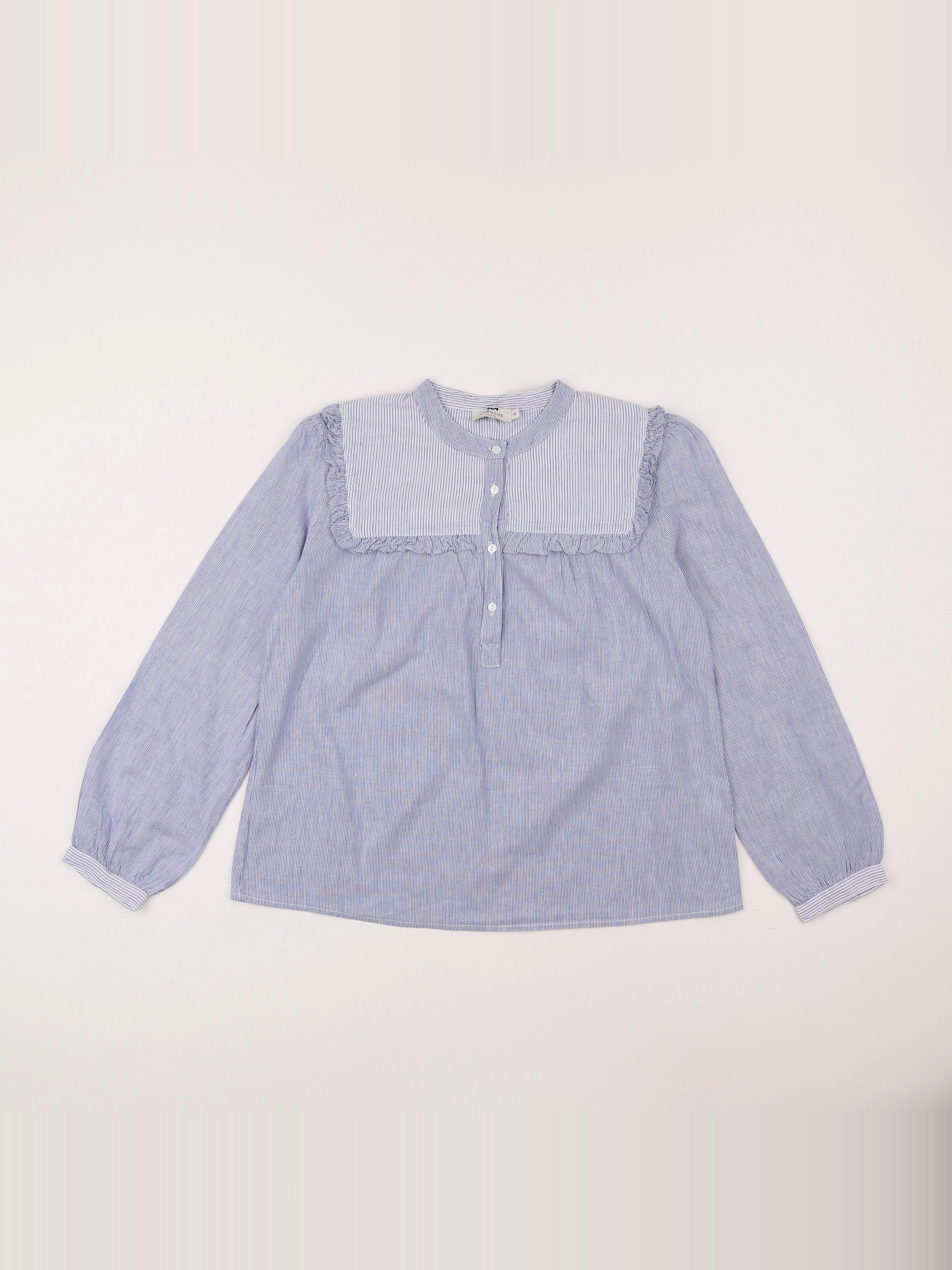 Cyrillus - blouse bleu - 12 ans
