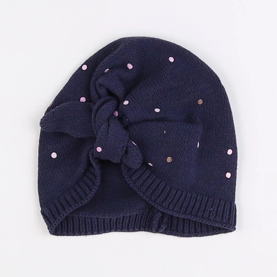 Vertbaudet - bonnet bleu - 2/3 ans