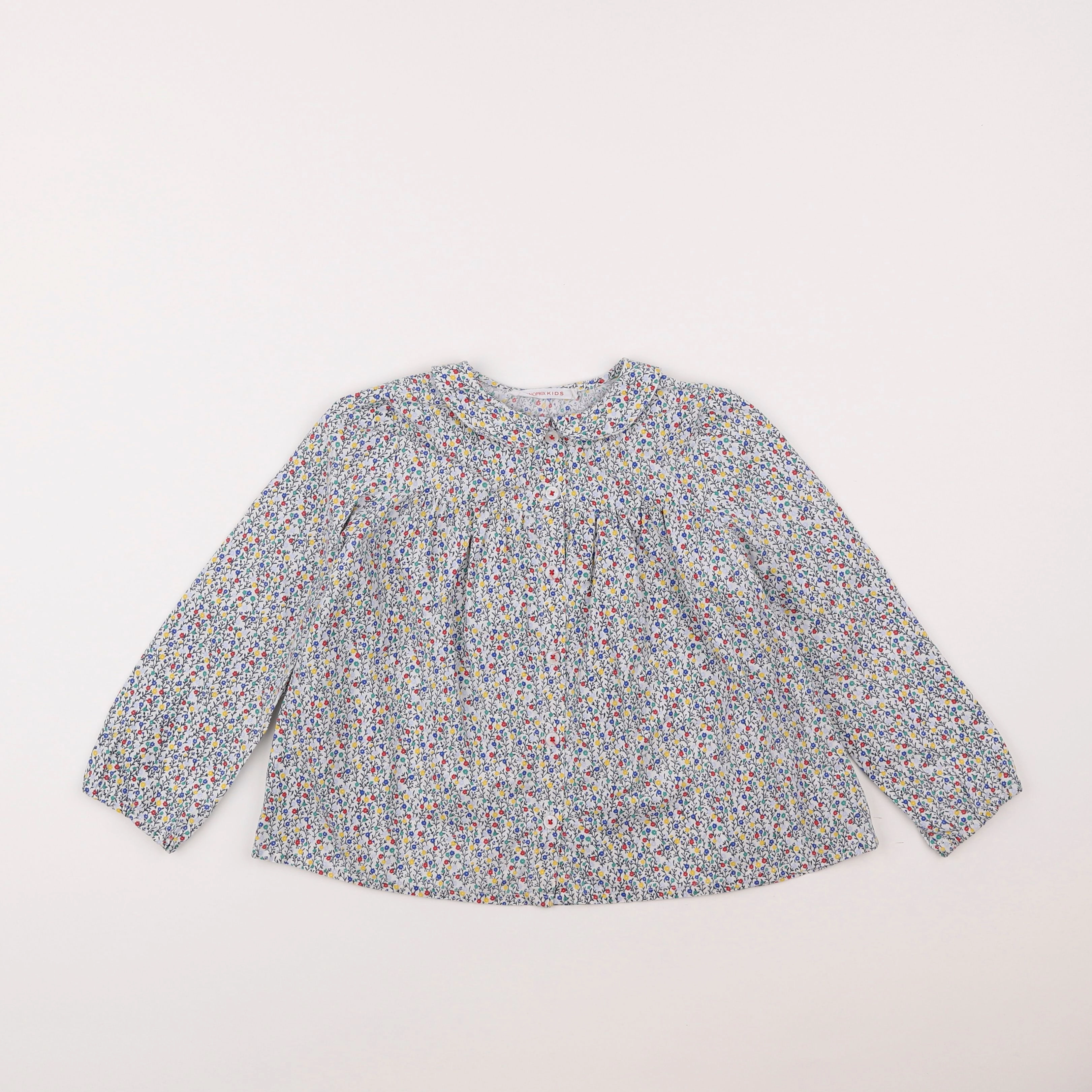 Monoprix - blouse multicolore - 5 ans