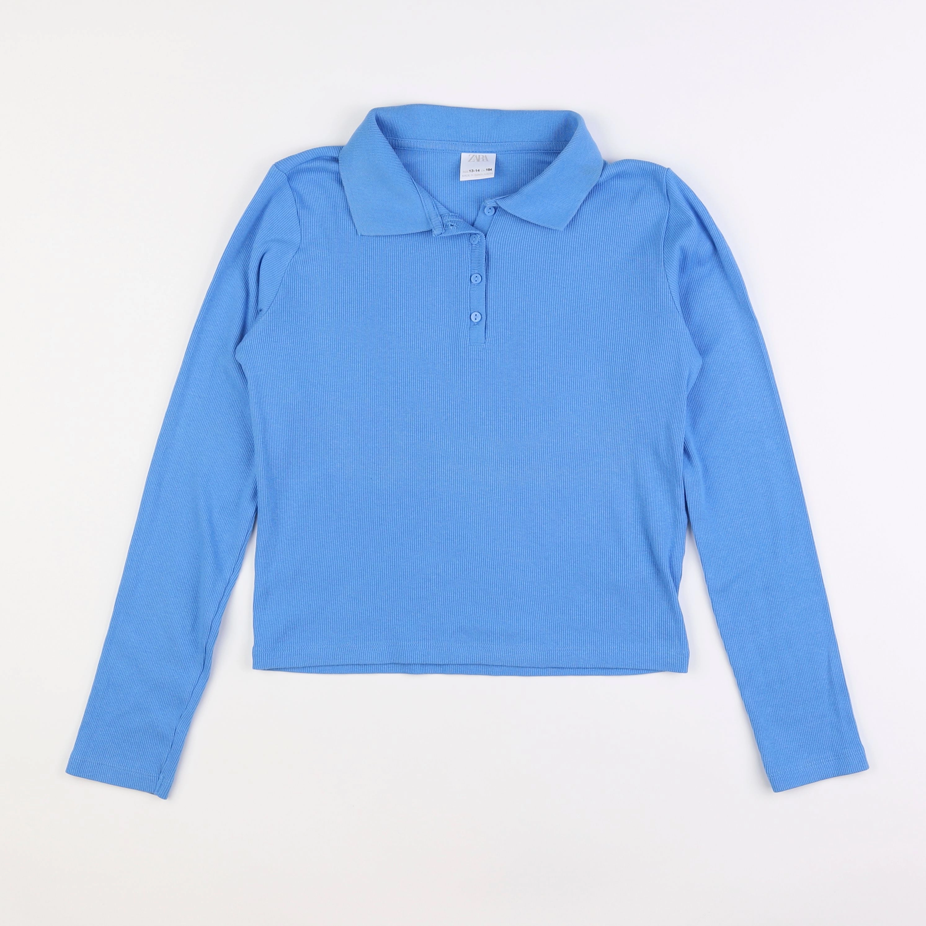 Zara - tee-shirt bleu - 13/14 ans