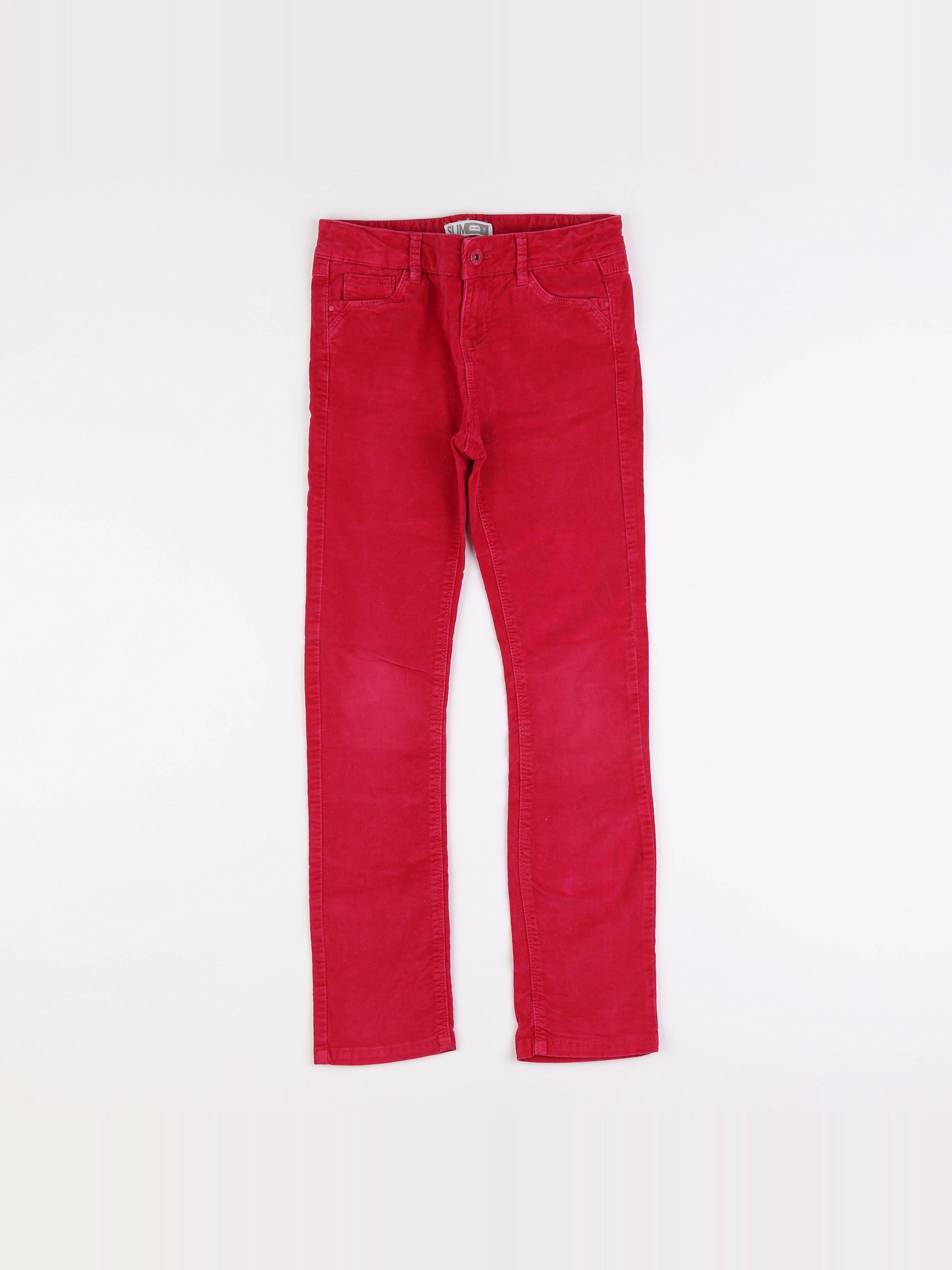 Okaidi - pantalon rose - 9 ans