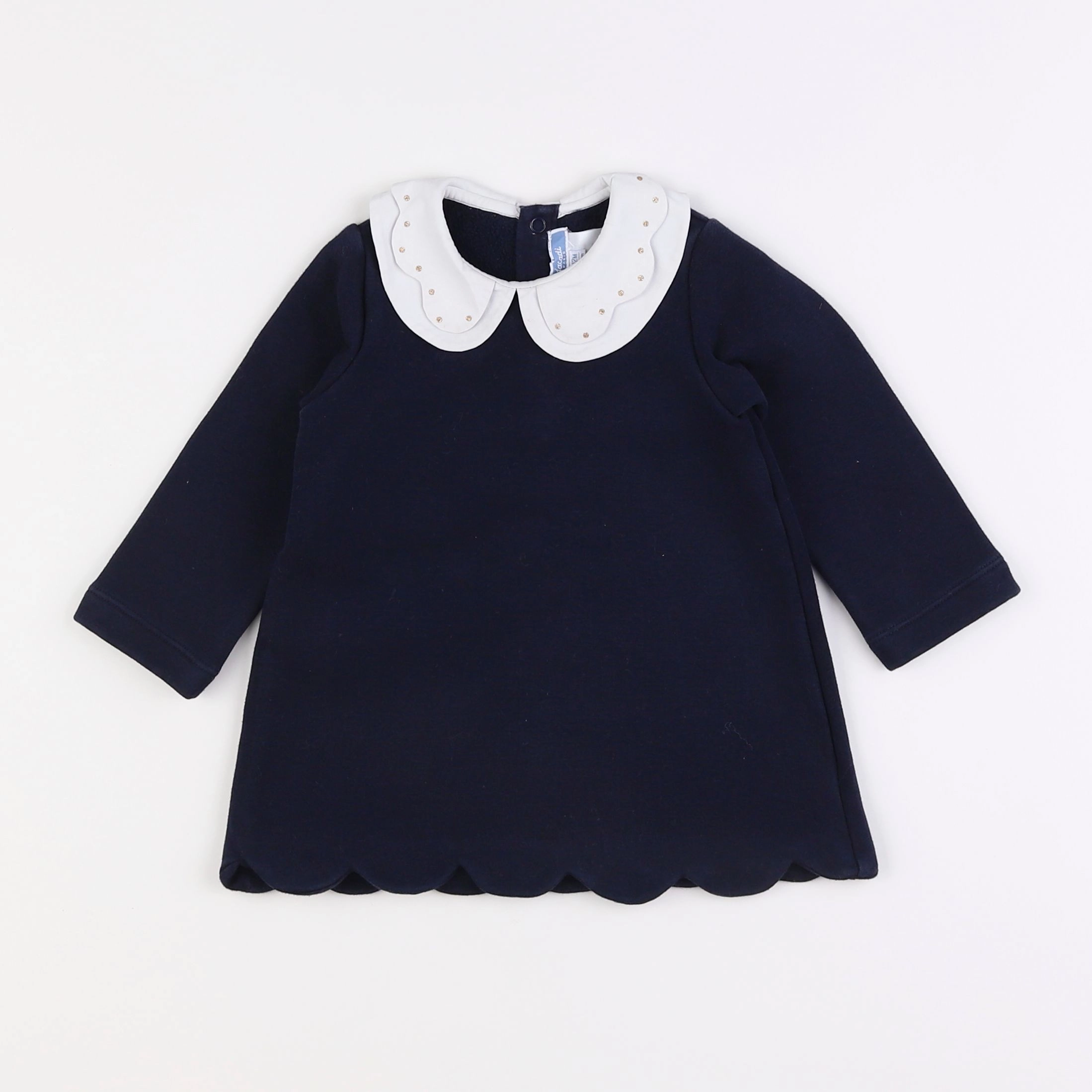 Jacadi - robe bleu - 12 mois