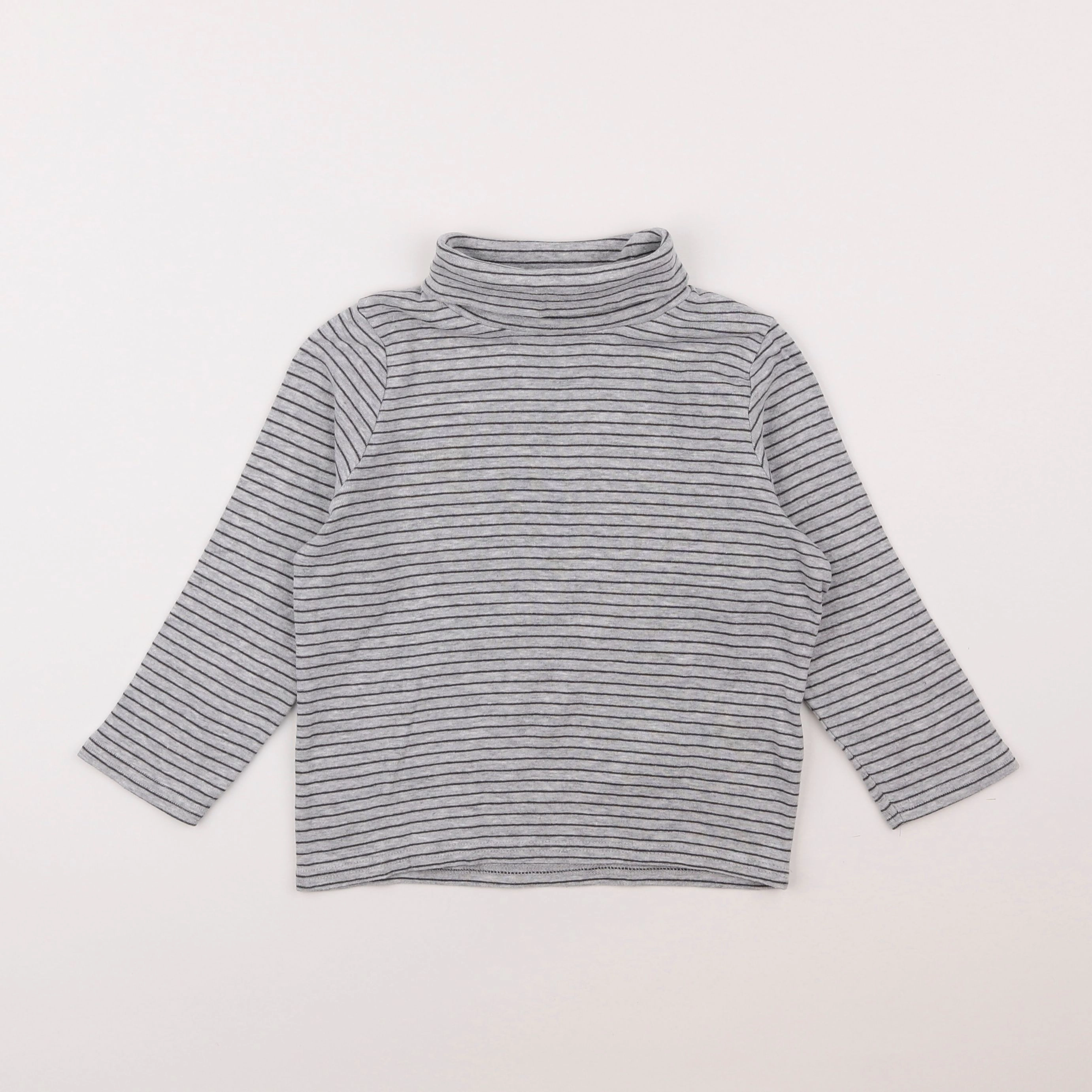 Vertbaudet - sous-pull gris - 6 ans