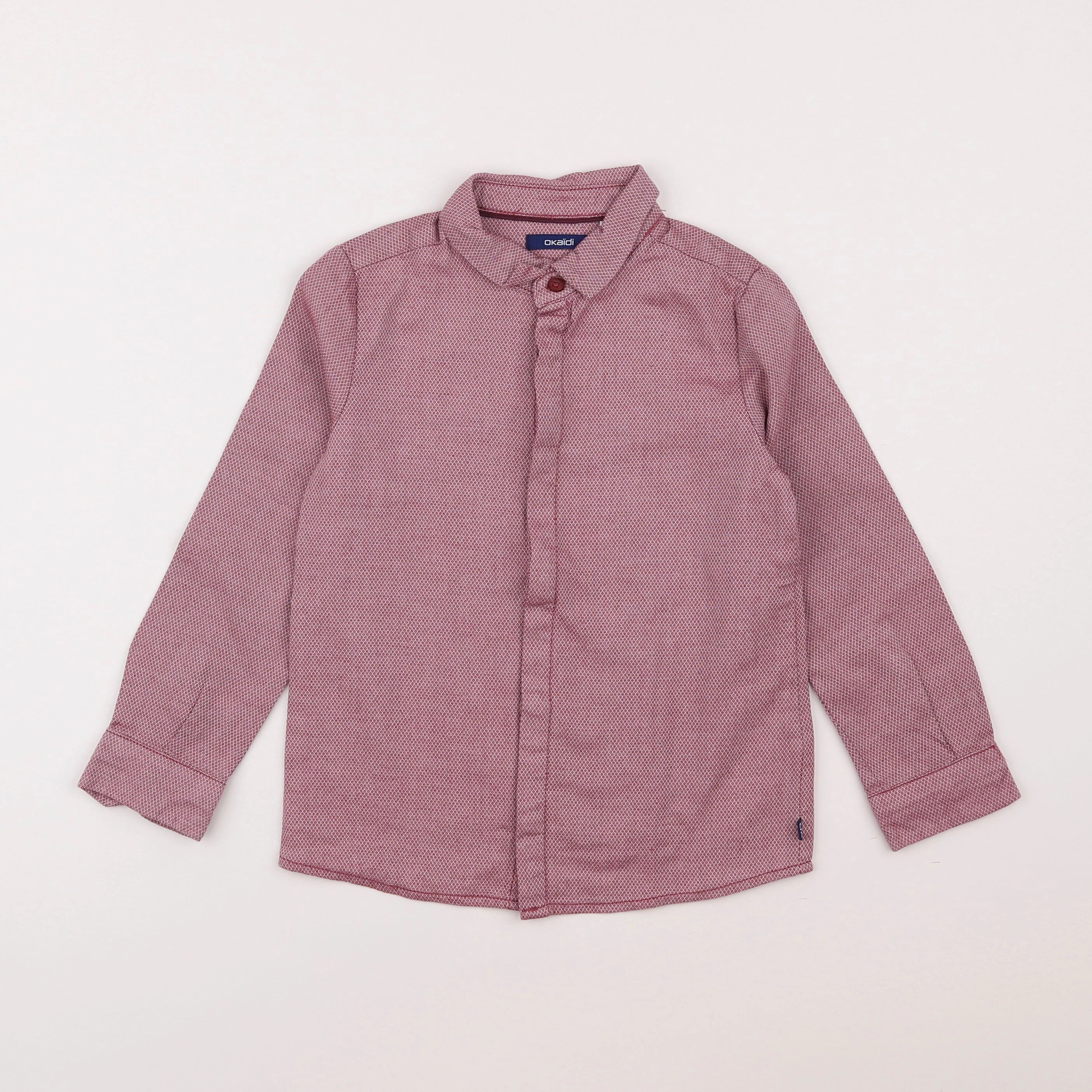 Okaidi - chemise rouge - 5 ans