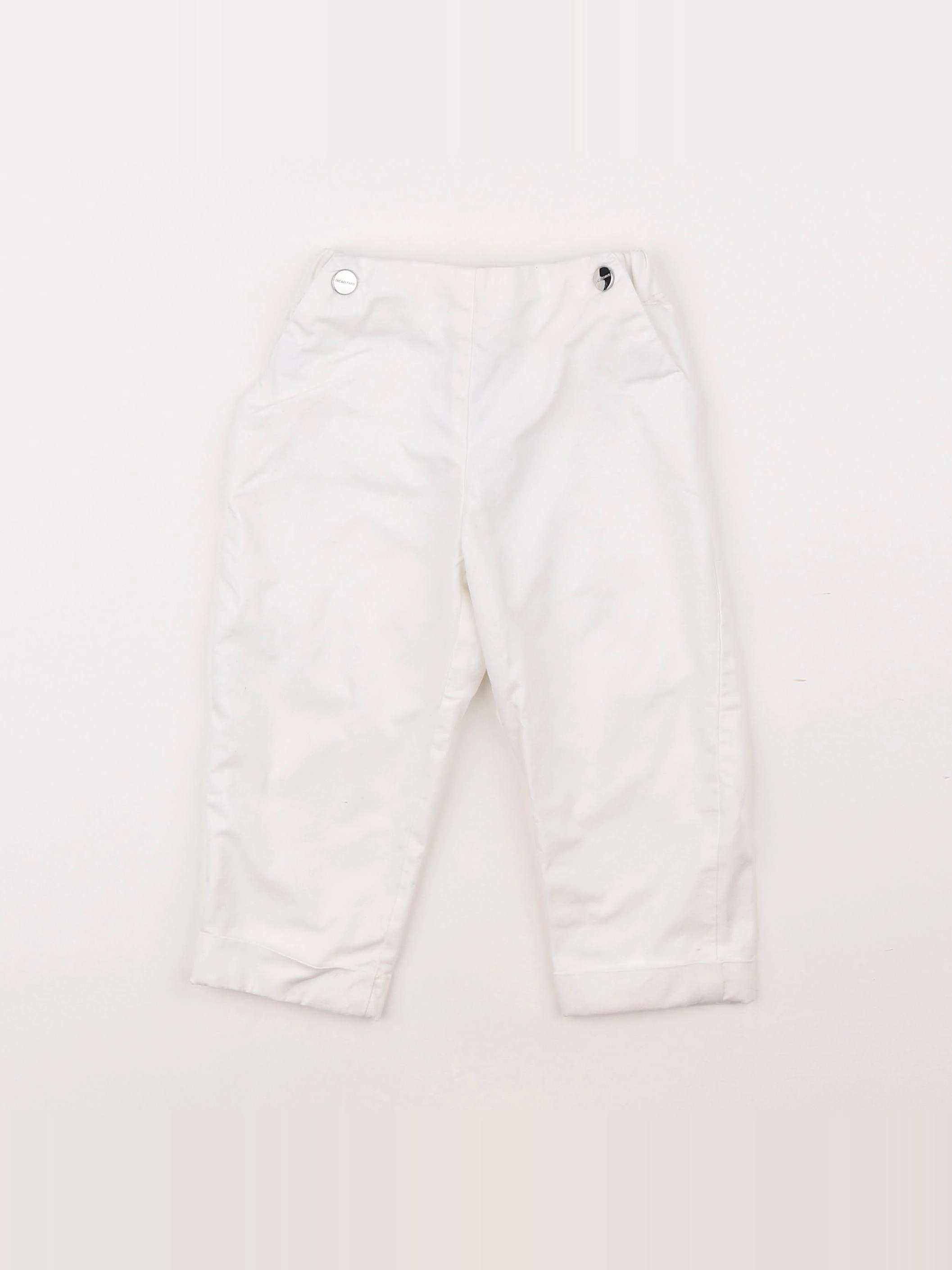 Jacadi - pantalon blanc - 18 mois