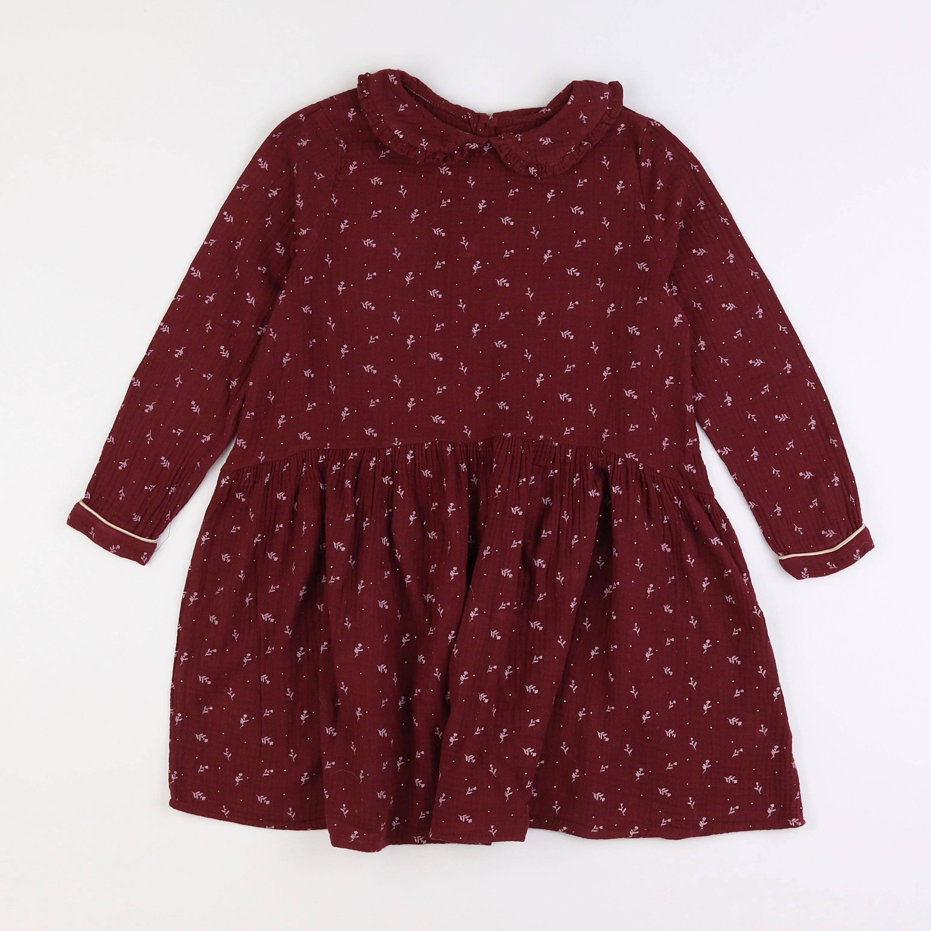 Vertbaudet - robe rouge - 9 ans