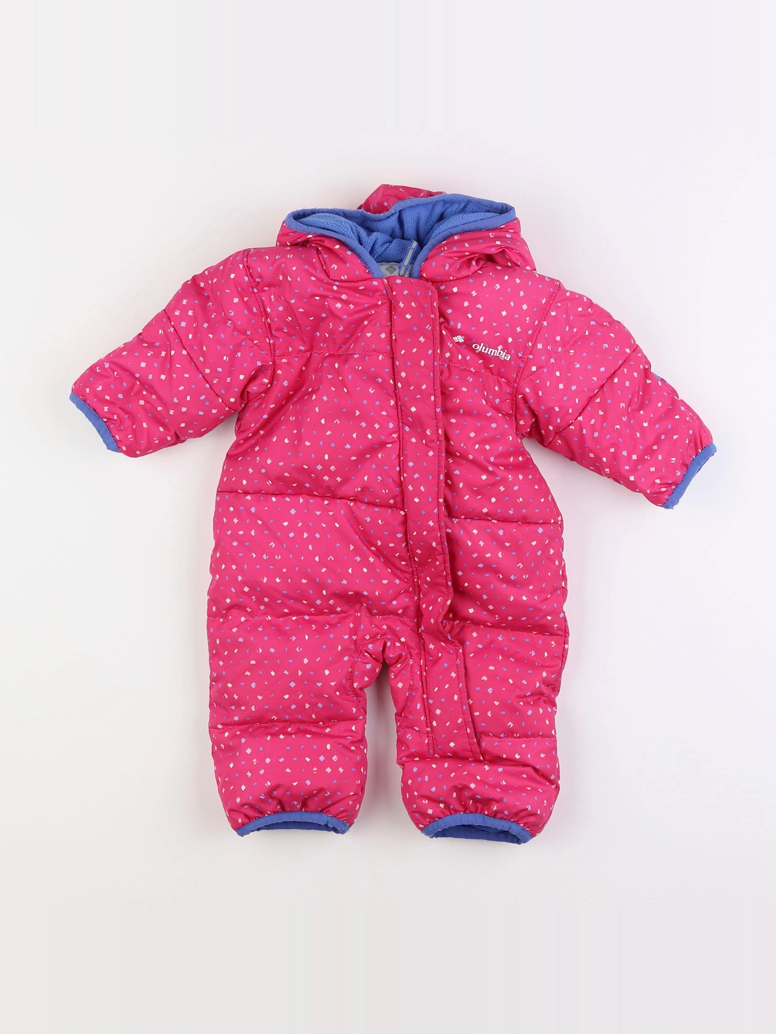 Columbia - combinaison de ski rose - 0/3 mois