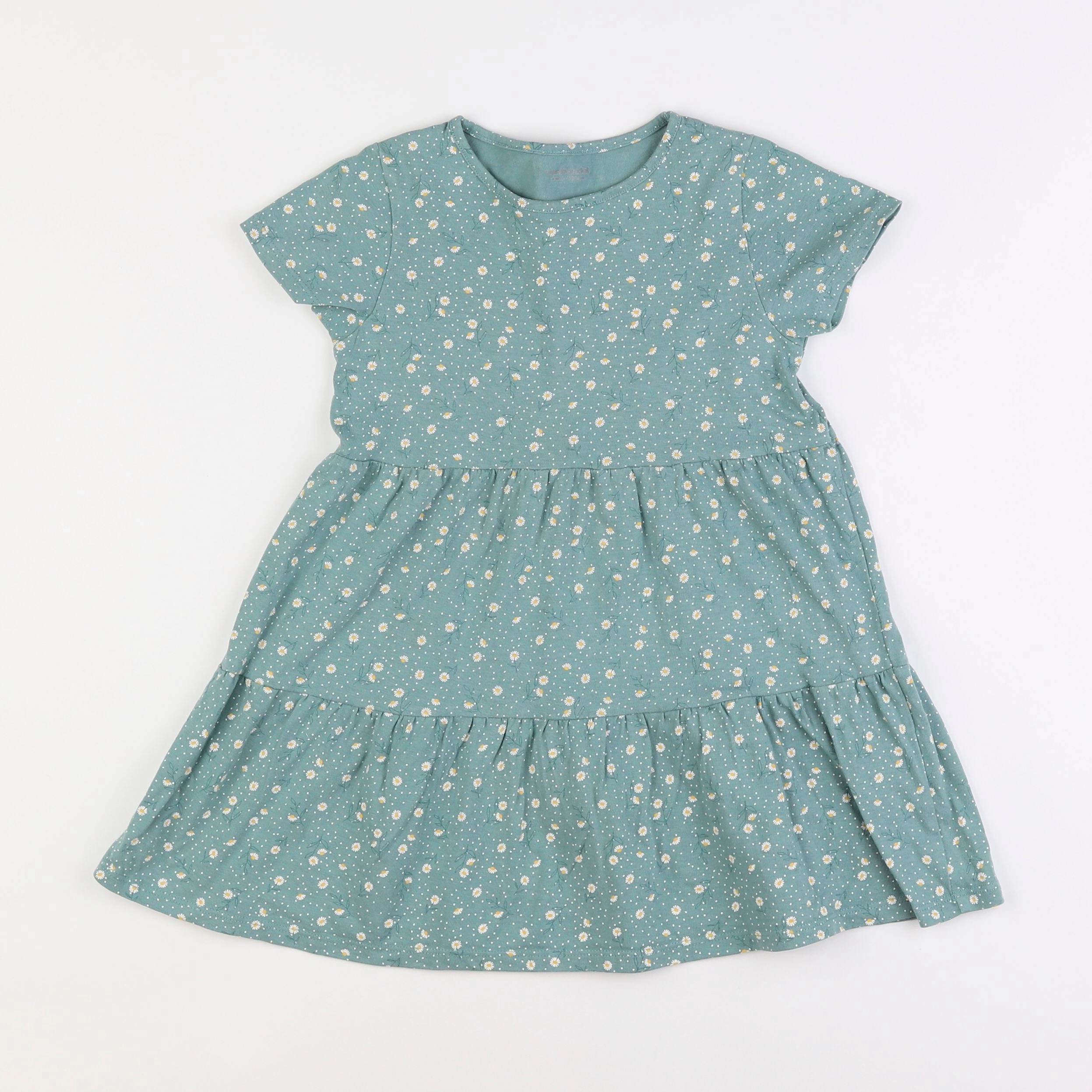 Vertbaudet - robe vert - 3 ans