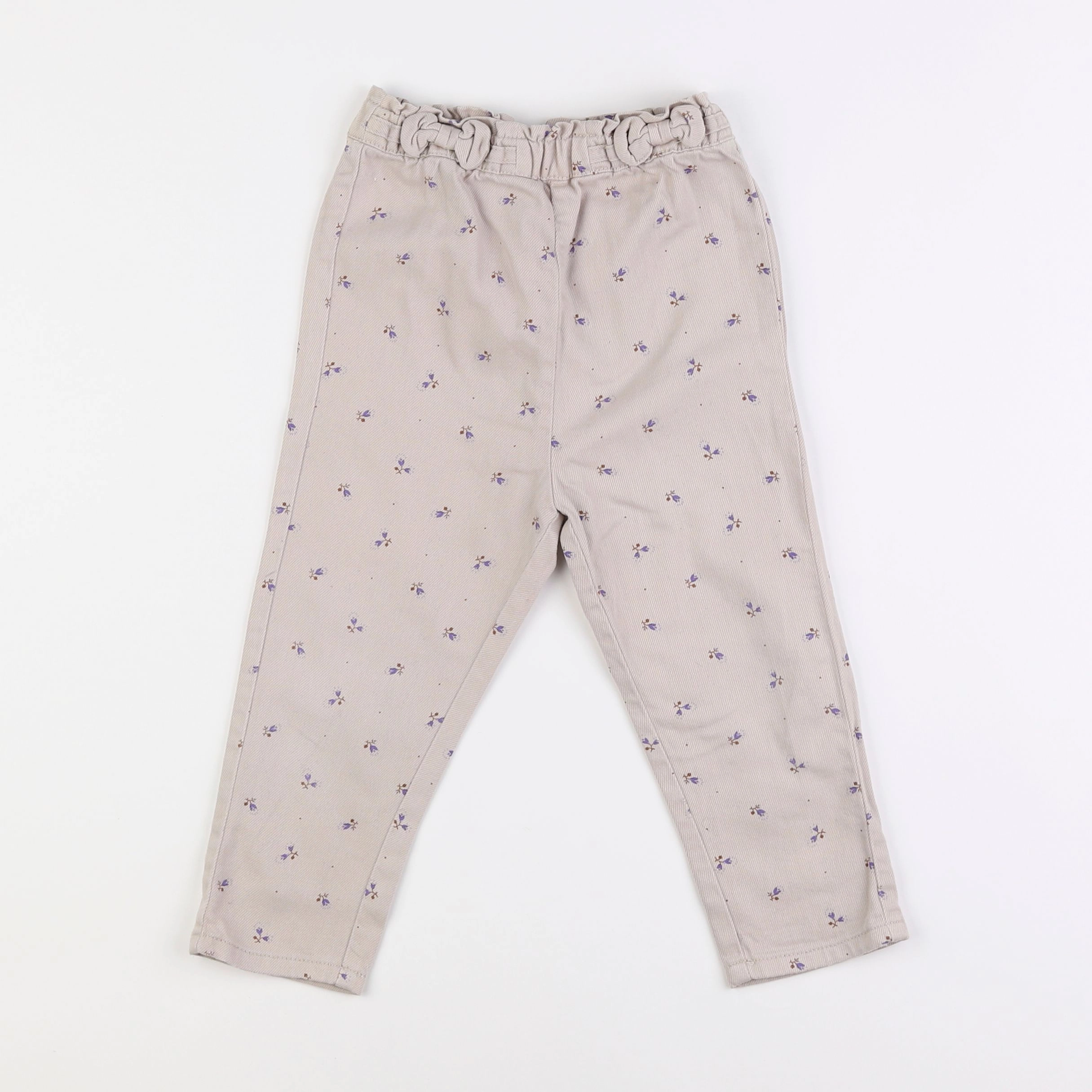 Vertbaudet - pantalon beige - 3 ans