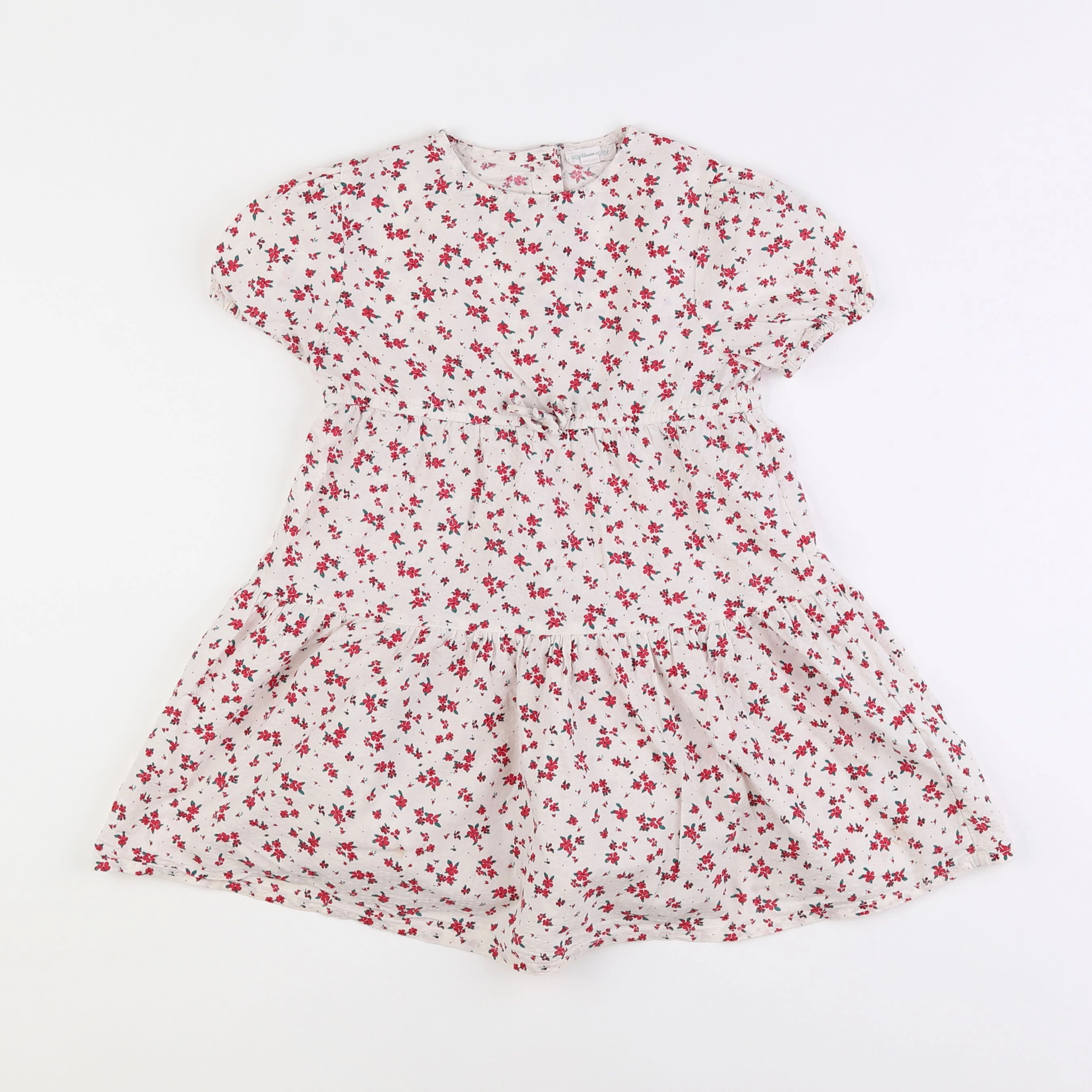 Vertbaudet - robe blanc - 4 ans