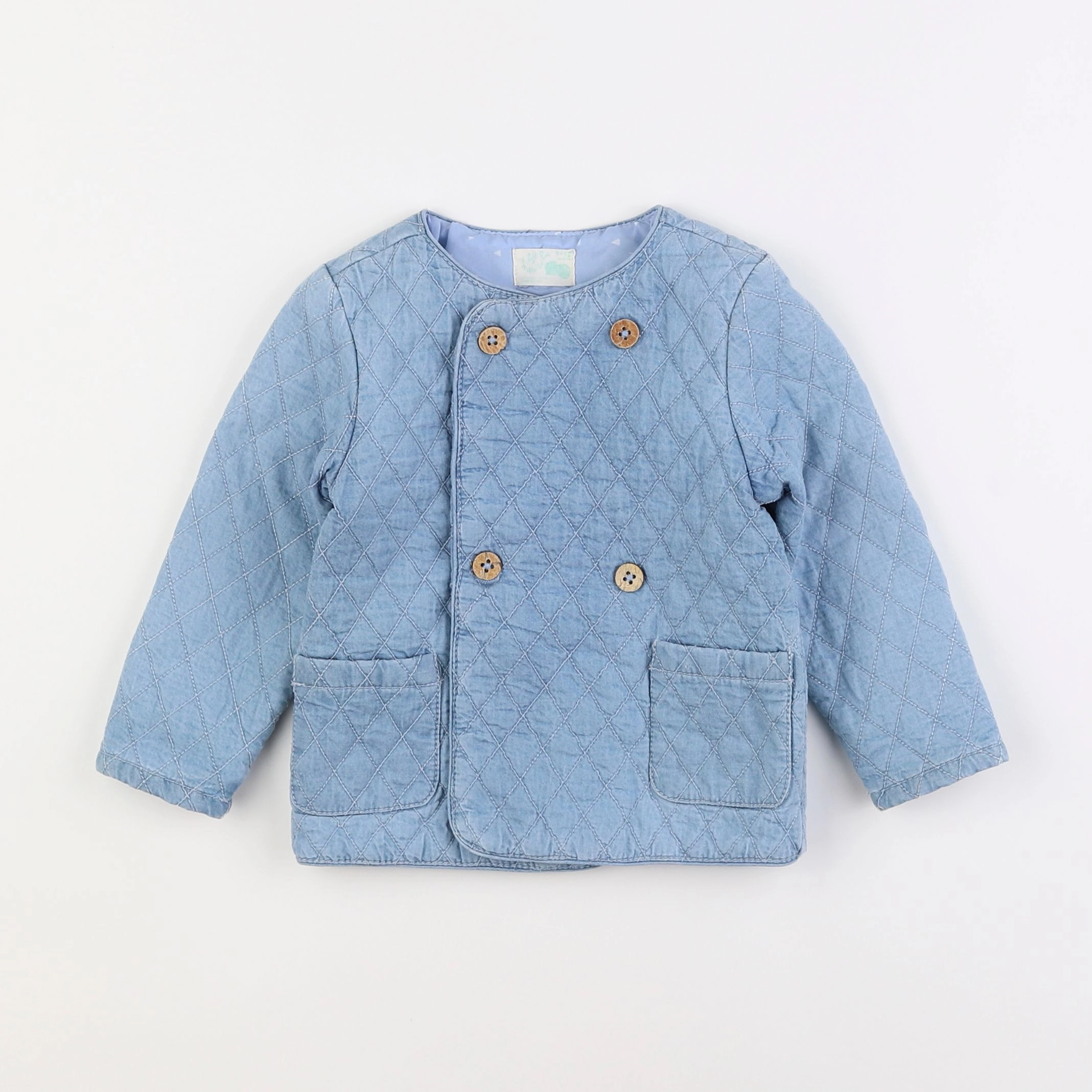 Zippy - veste bleu - 9/12 mois