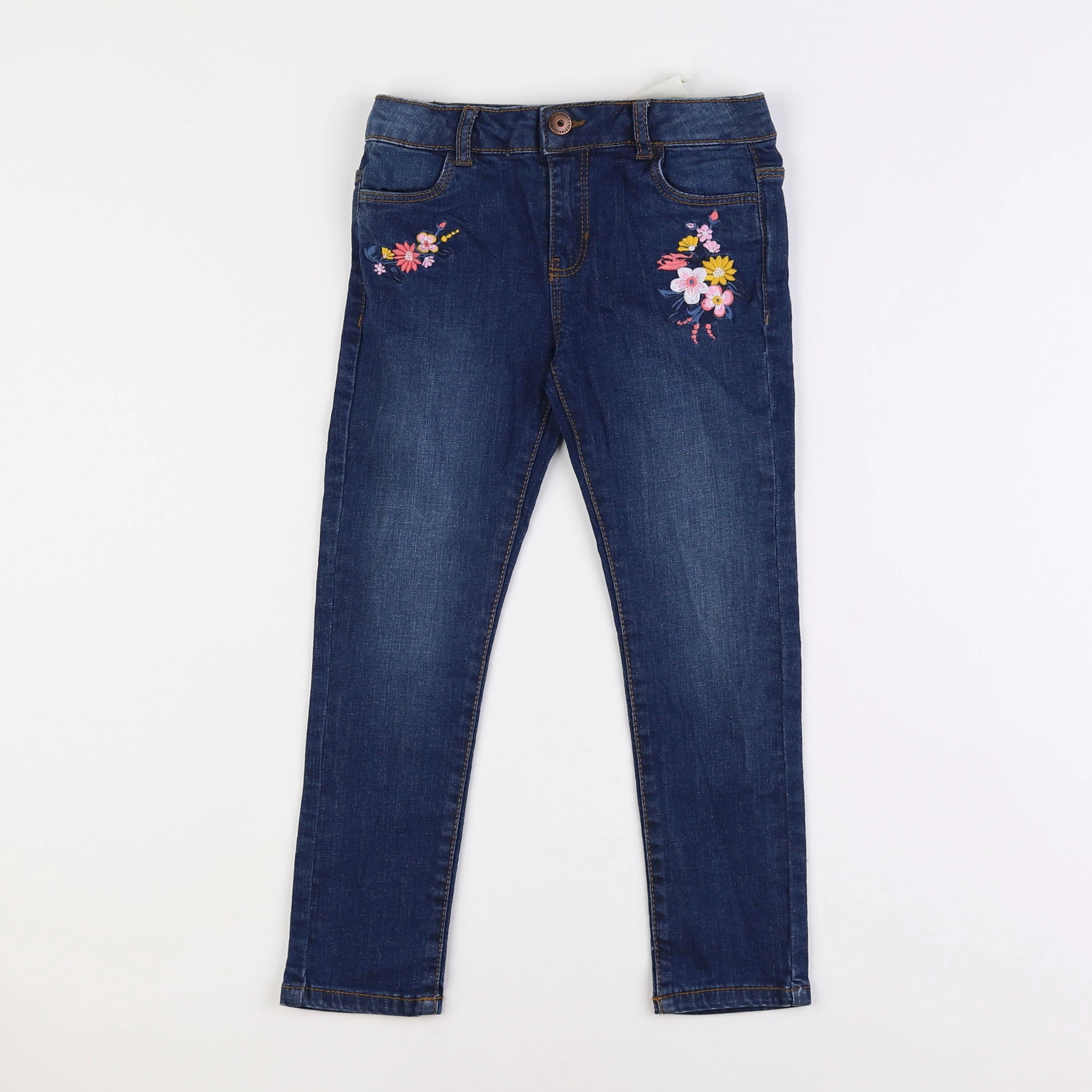 Vertbaudet - jegging bleu - 5 ans