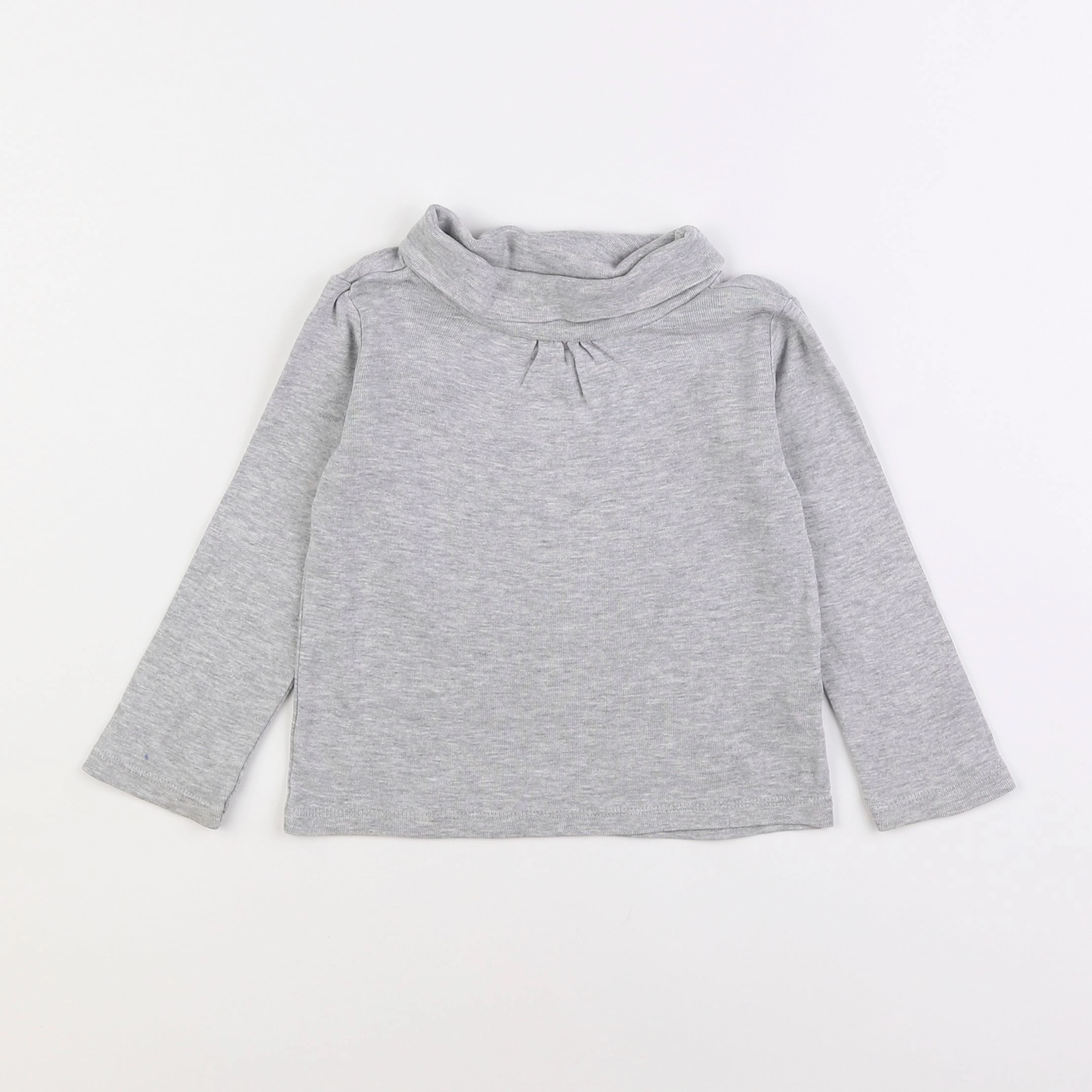 Vertbaudet - sous-pull gris - 3 ans