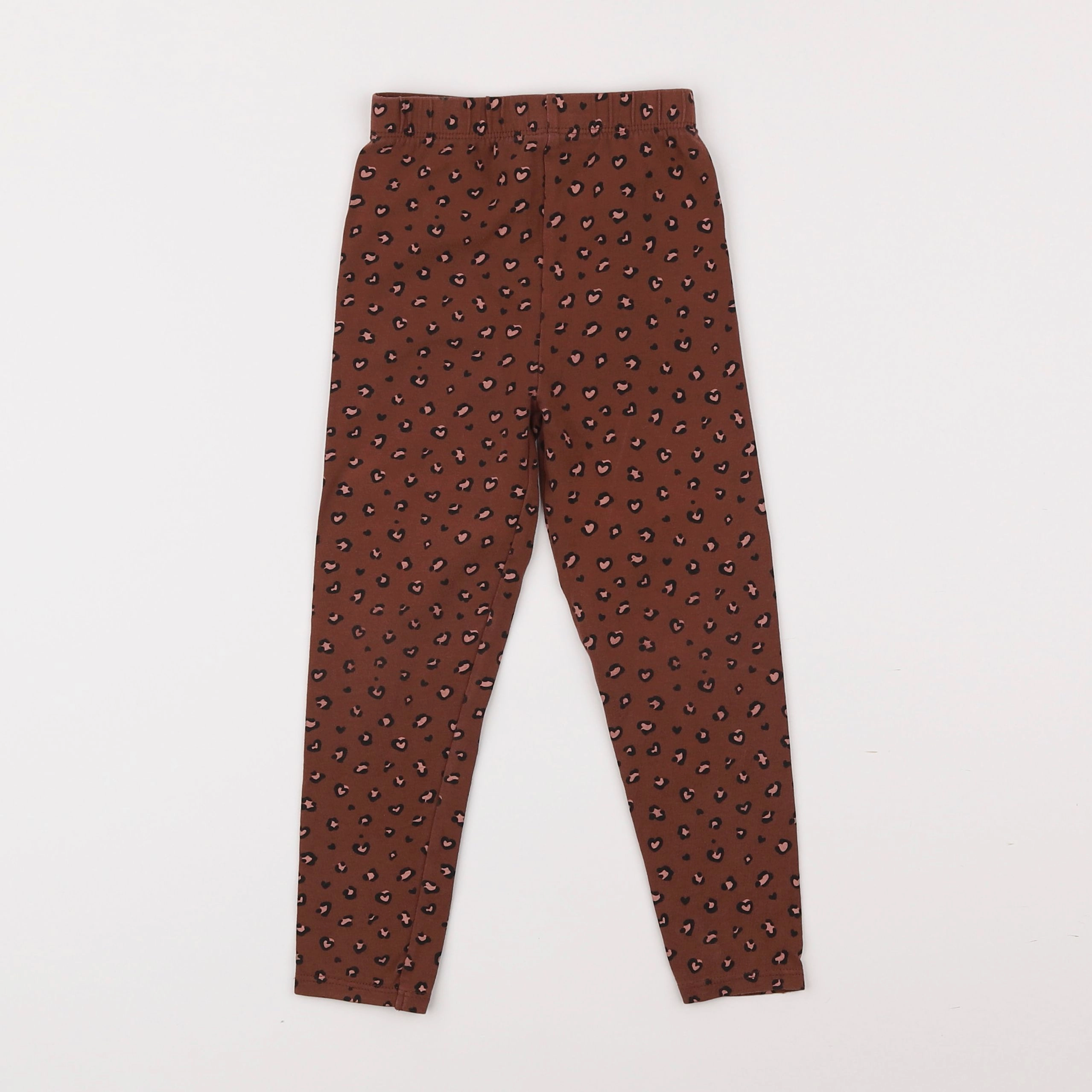 Vertbaudet - legging marron - 4 ans