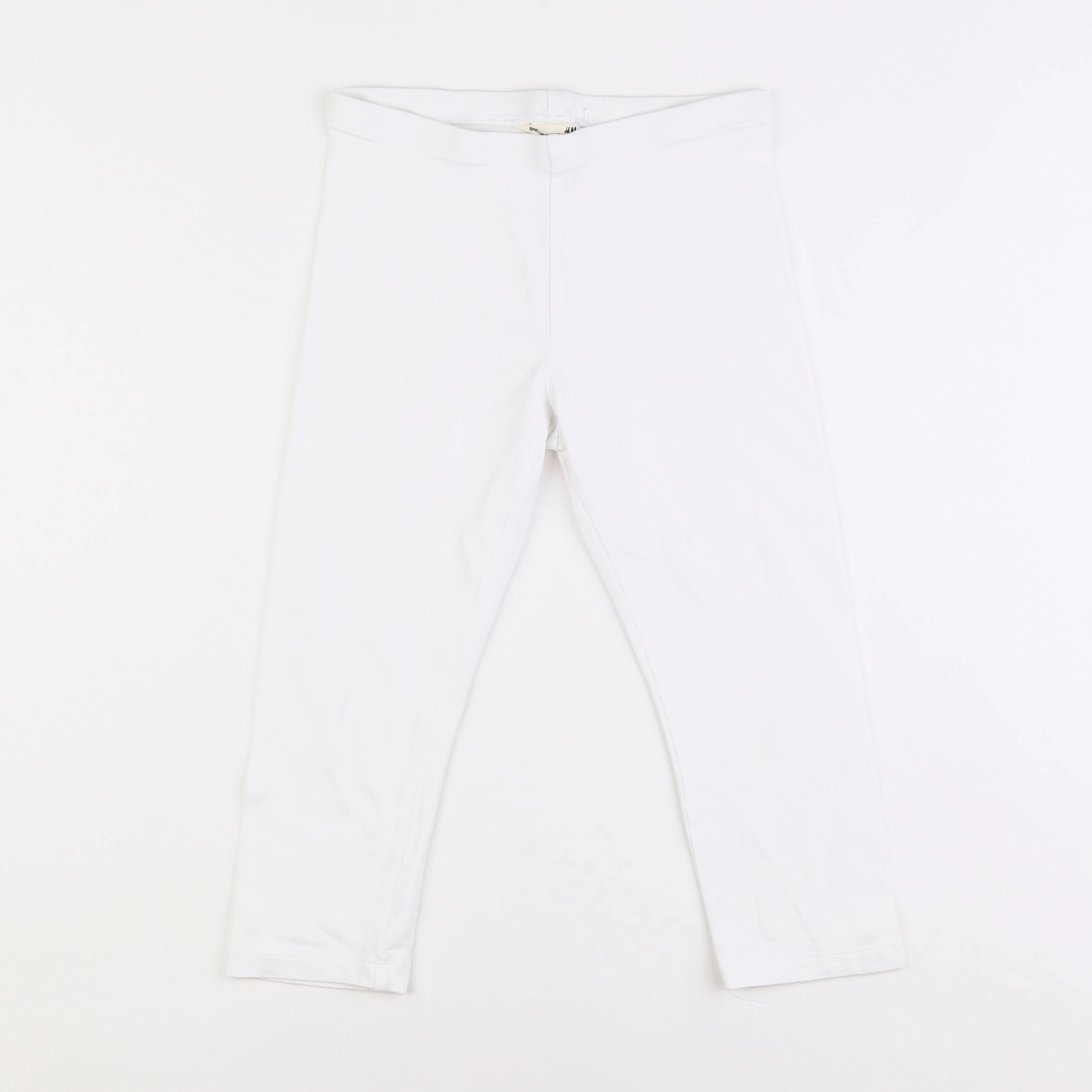 H&M - legging court blanc - 10/11 ans