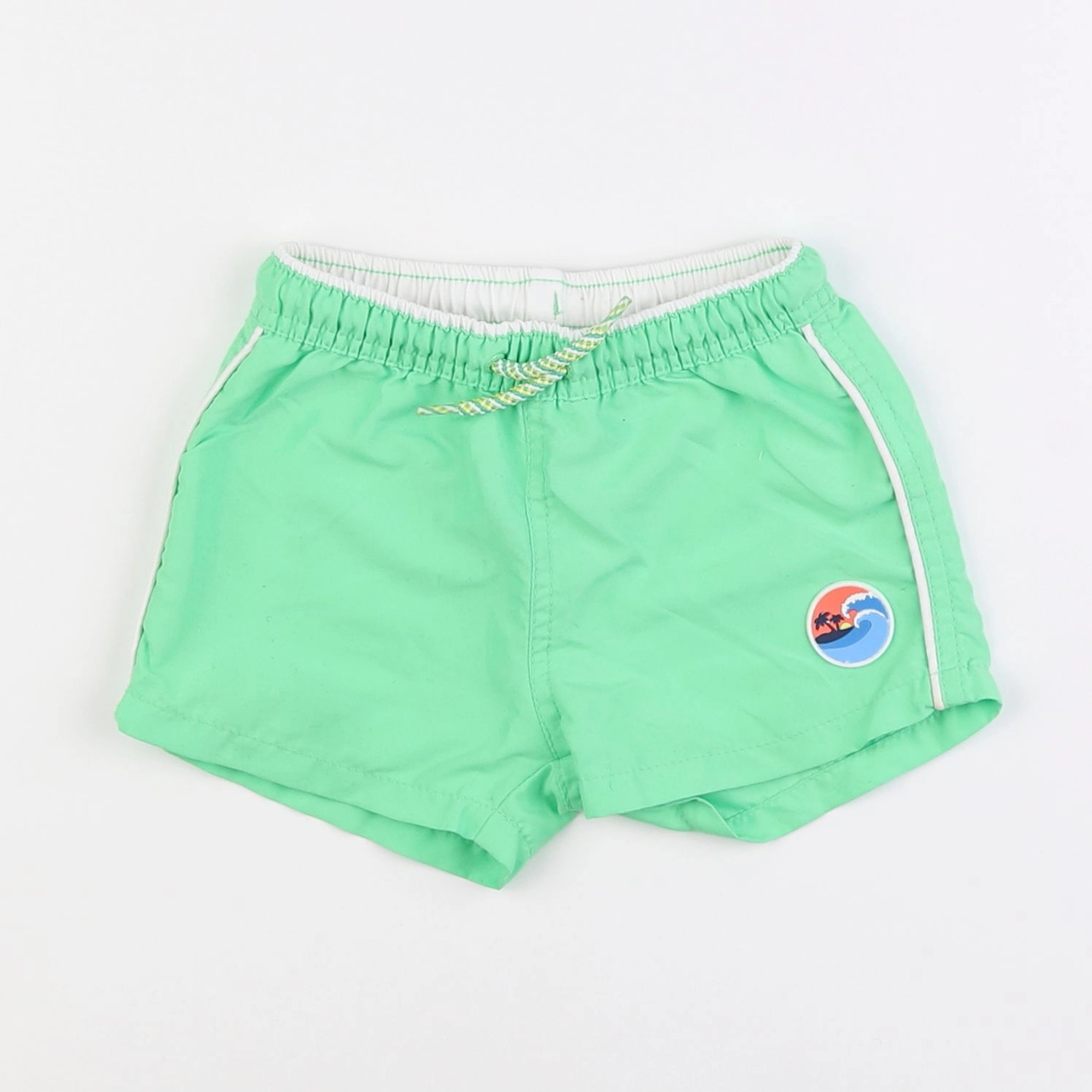 Zara - maillot de bain vert - 12 mois à 2 ans