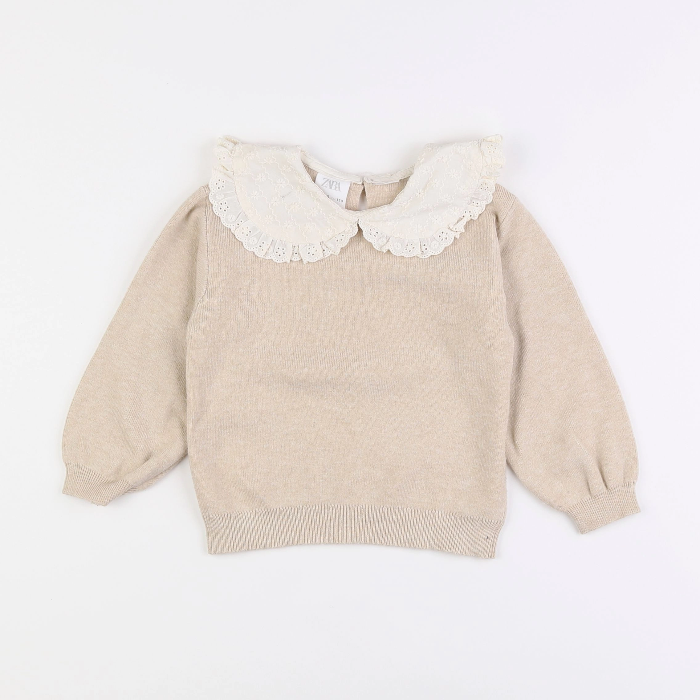 Zara - pull beige - 4/5 ans