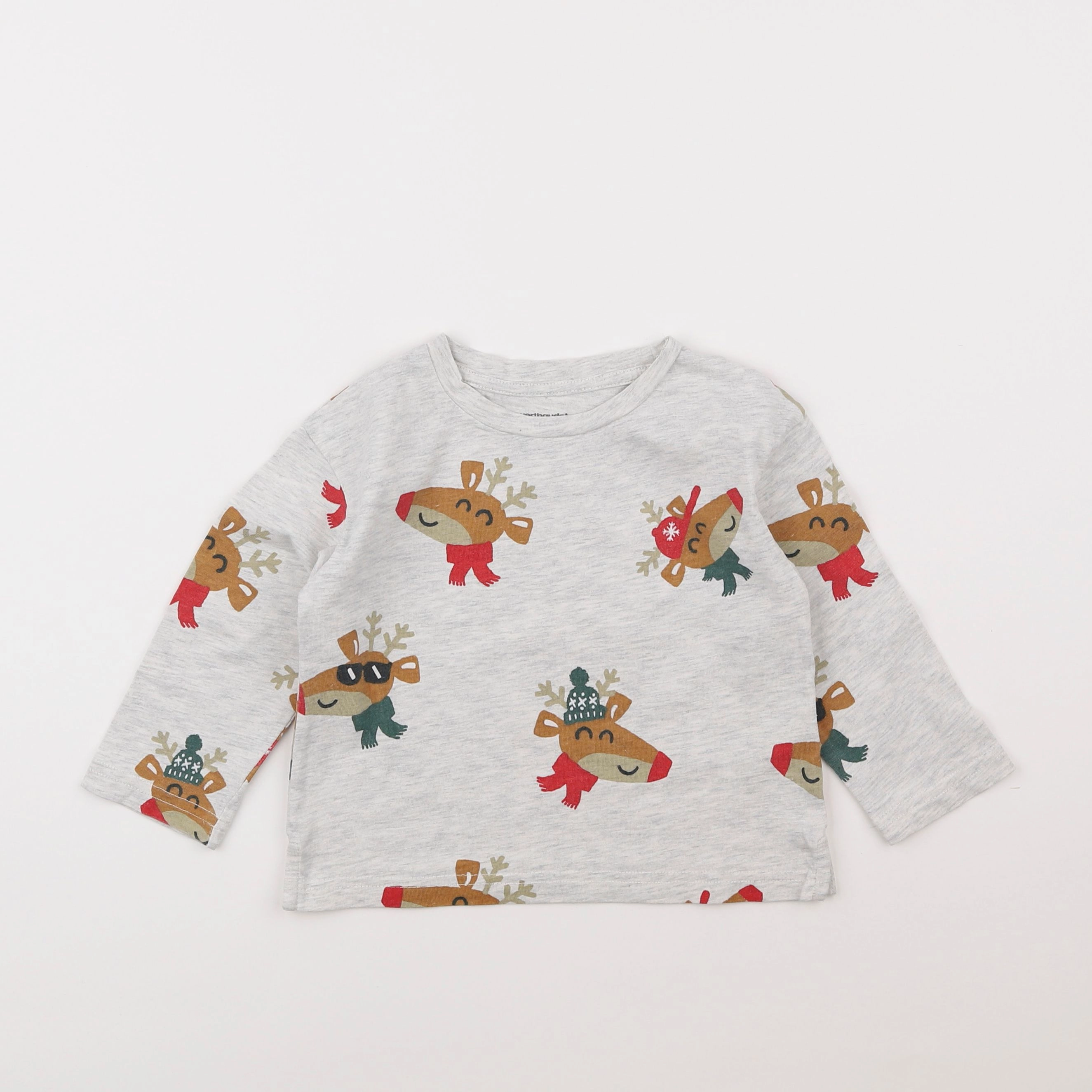 Vertbaudet - tee-shirt gris - 3 ans