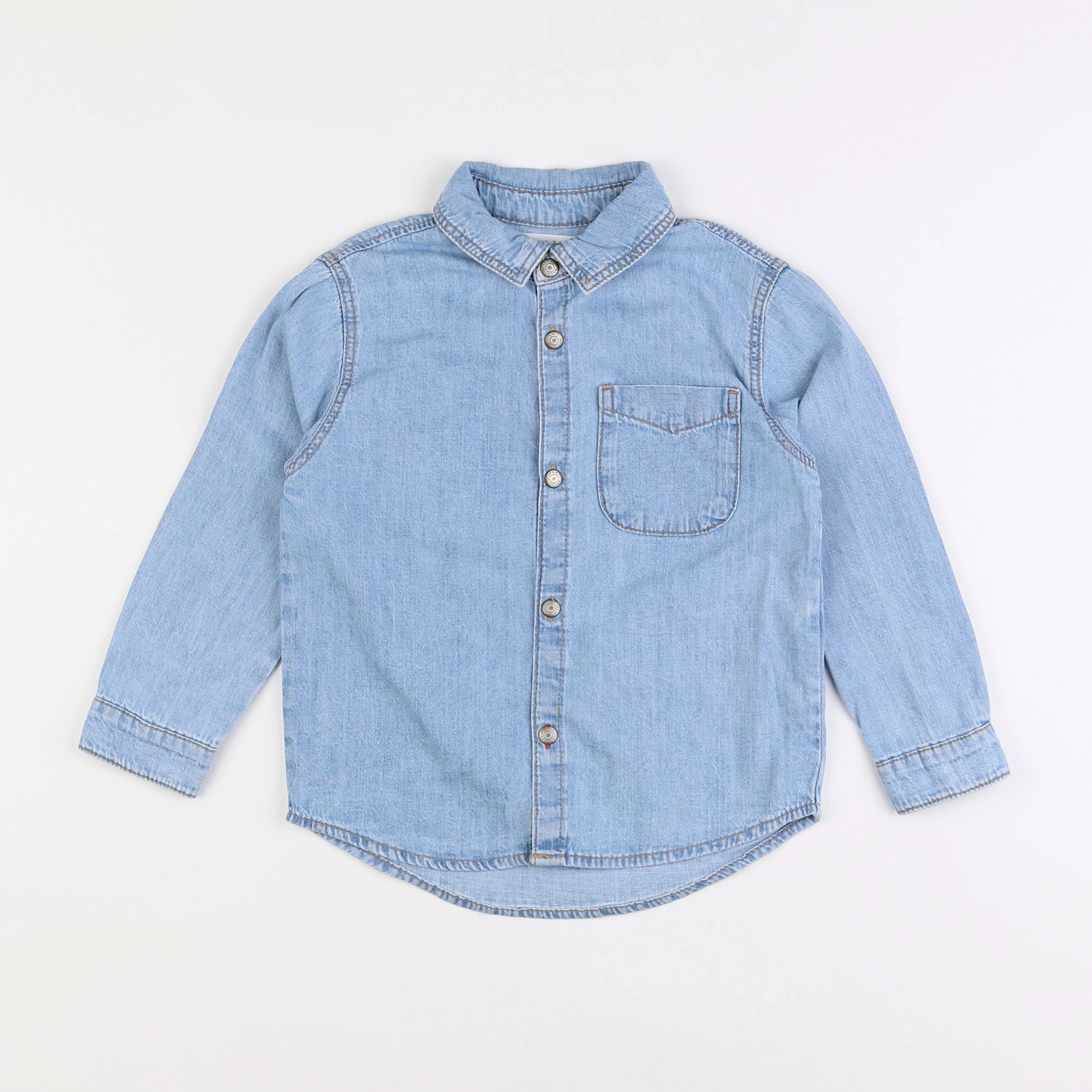 Zara - chemise bleu - 3/4 ans