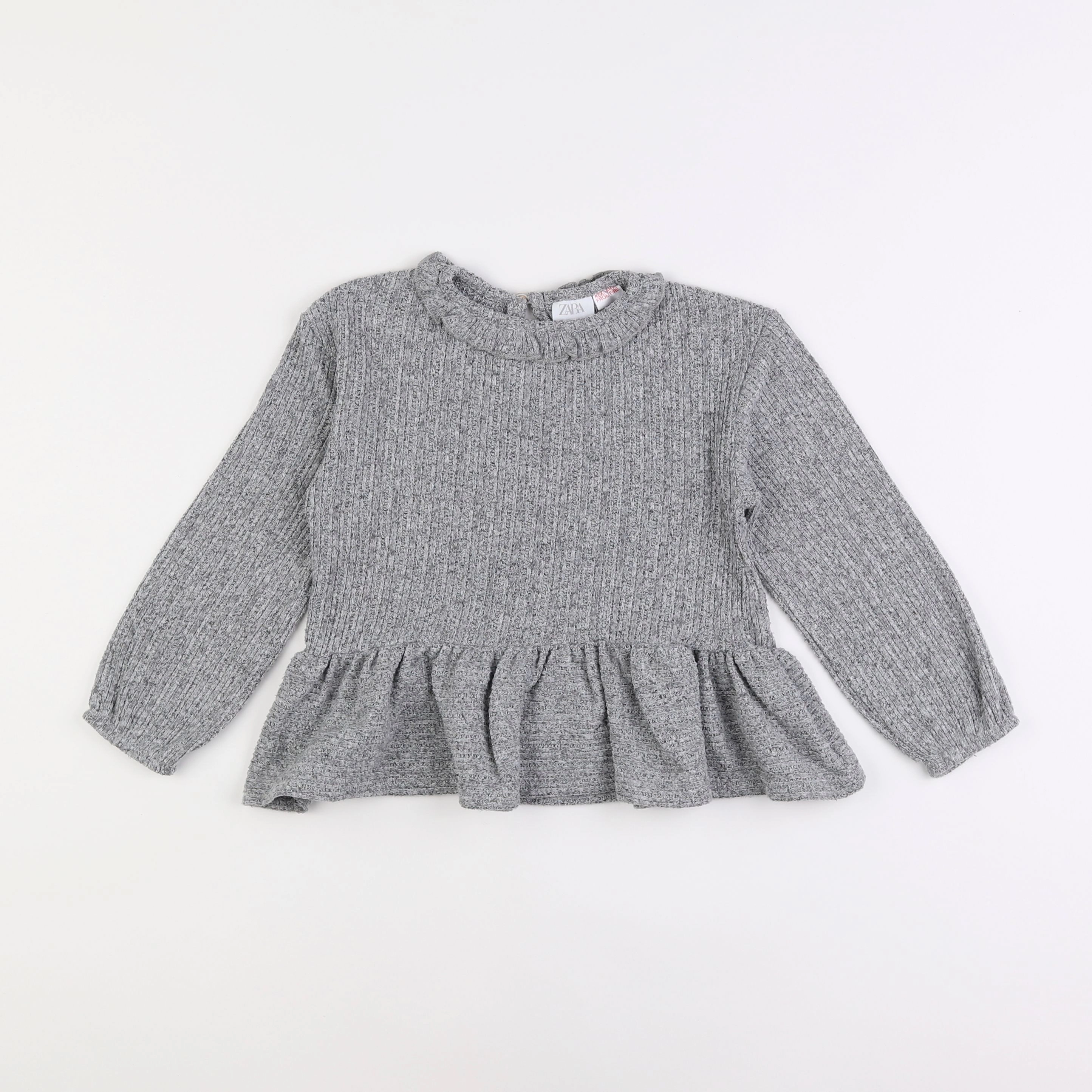 Zara - pull gris - 5 ans