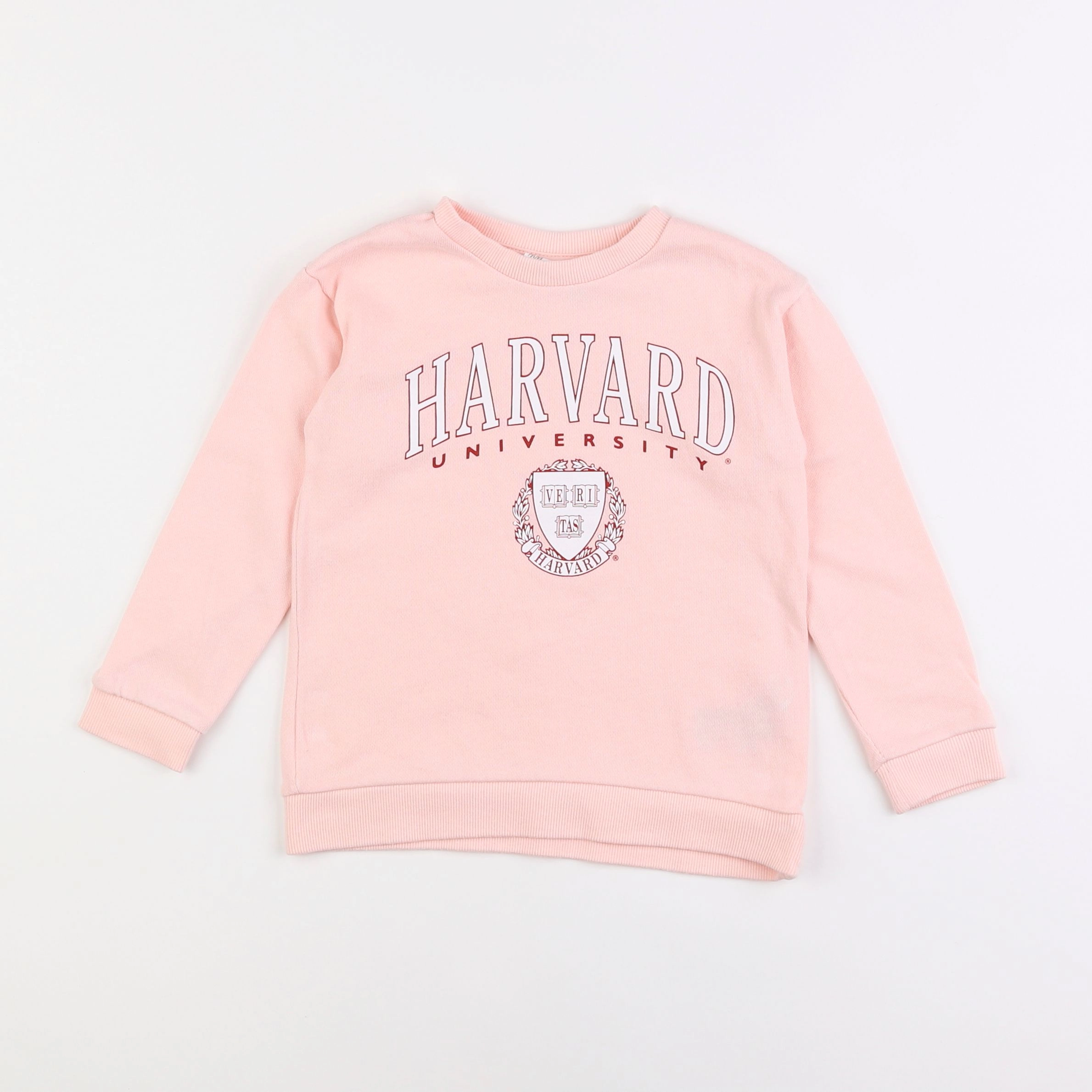 H&M - sweat rose - 2/3 ans