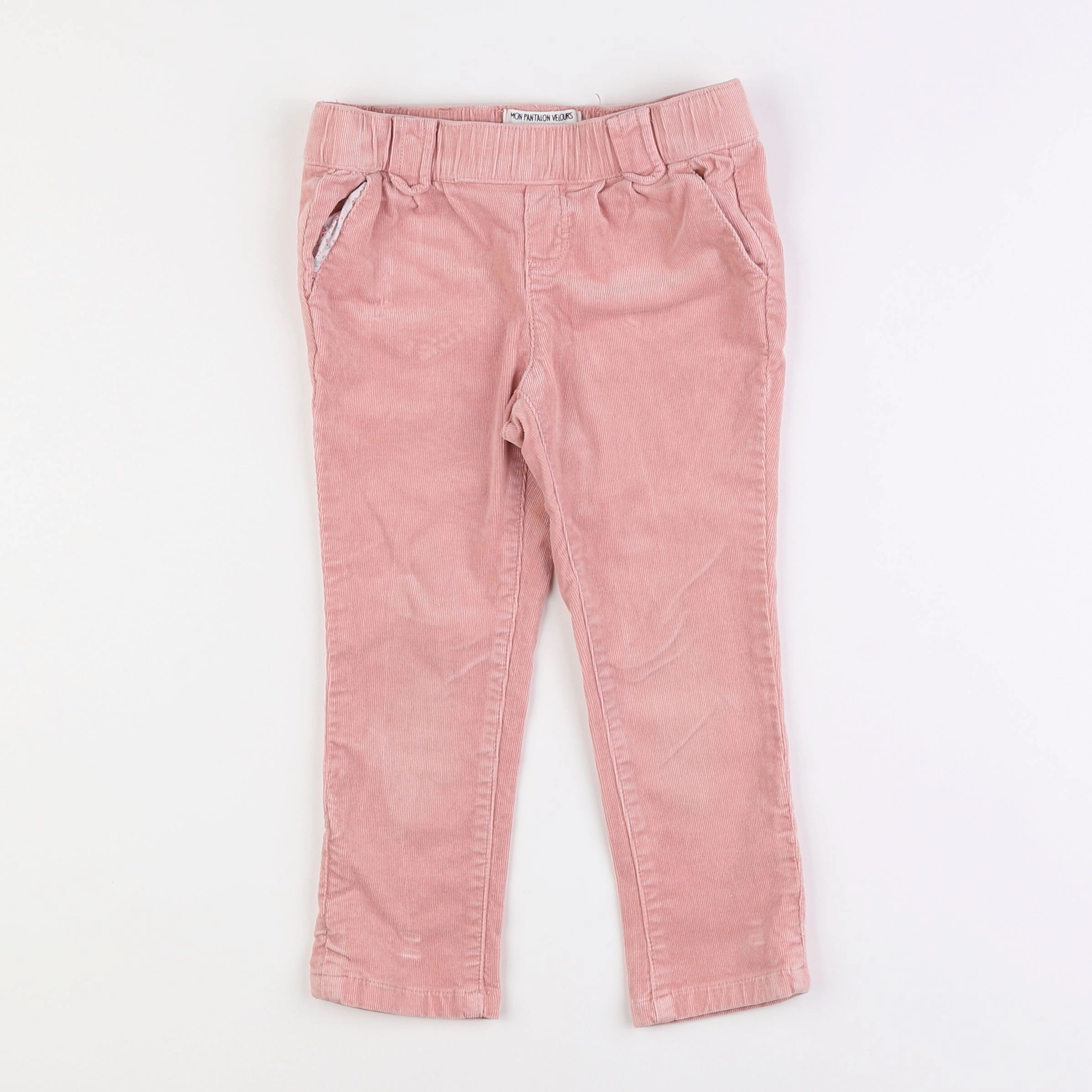 Cyrillus - pantalon rose - 4 ans