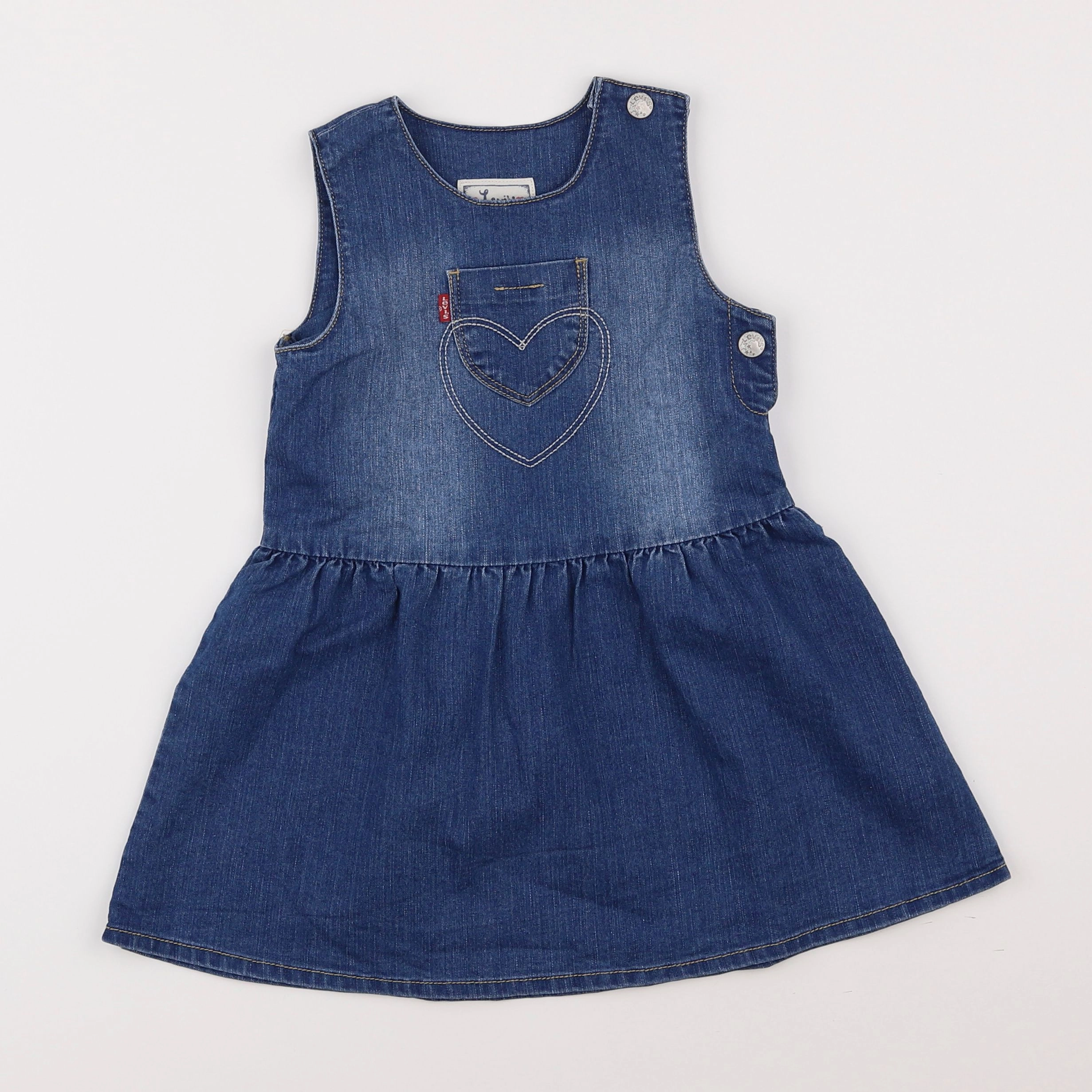 Levi's - robe bleu - 3 ans