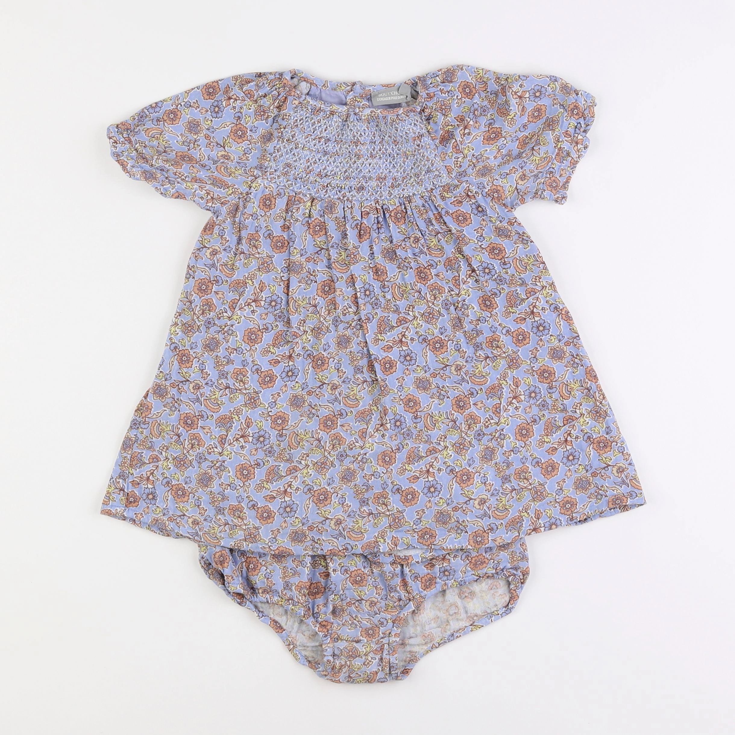 Boutchou - robe bleu - 18 mois
