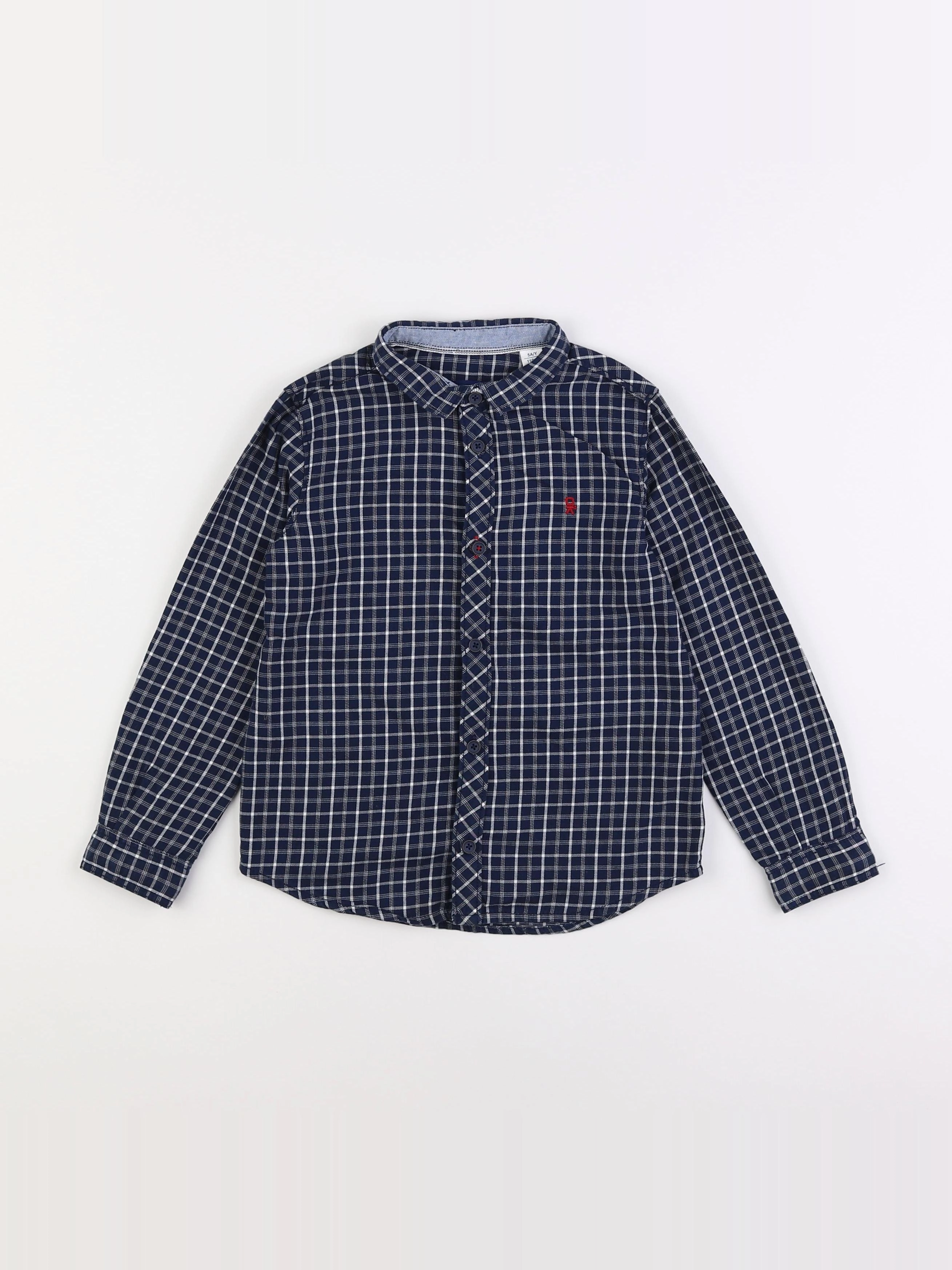 Okaidi - chemise bleu - 5 ans