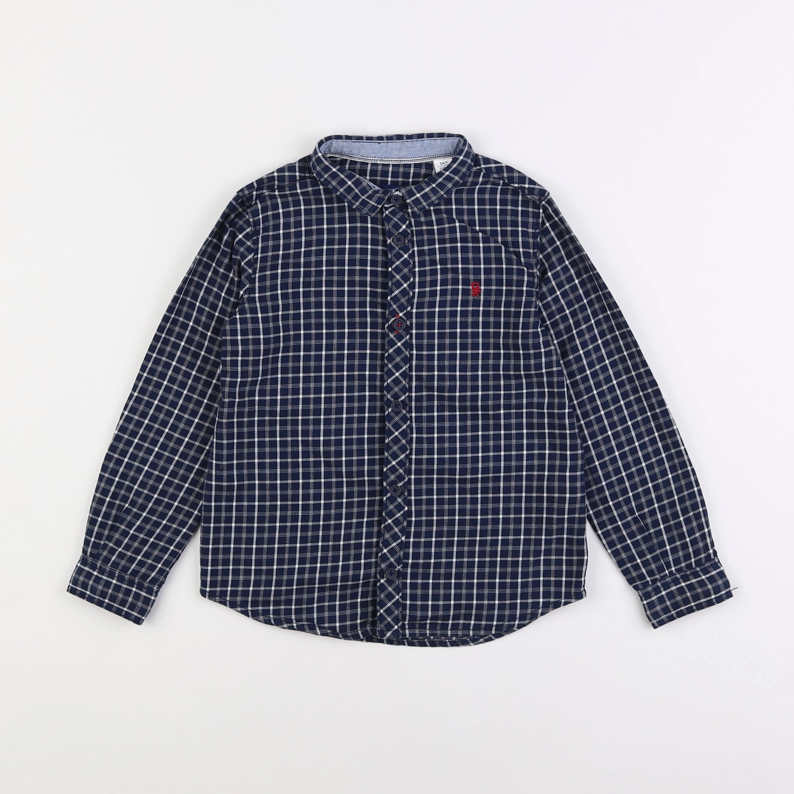 Okaidi - chemise bleu - 5 ans