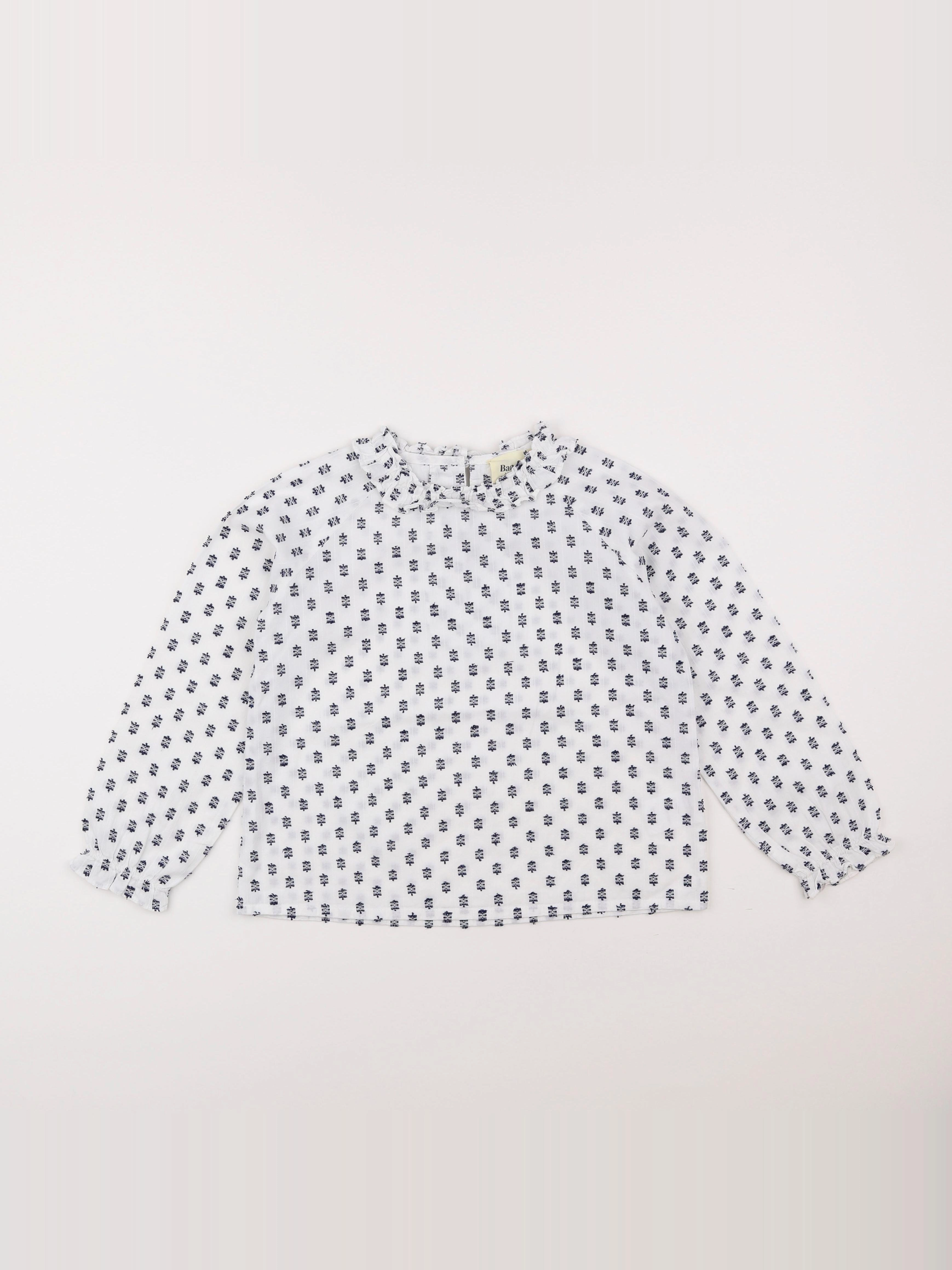 Bandits à la crème - blouse bleu - 8 ans