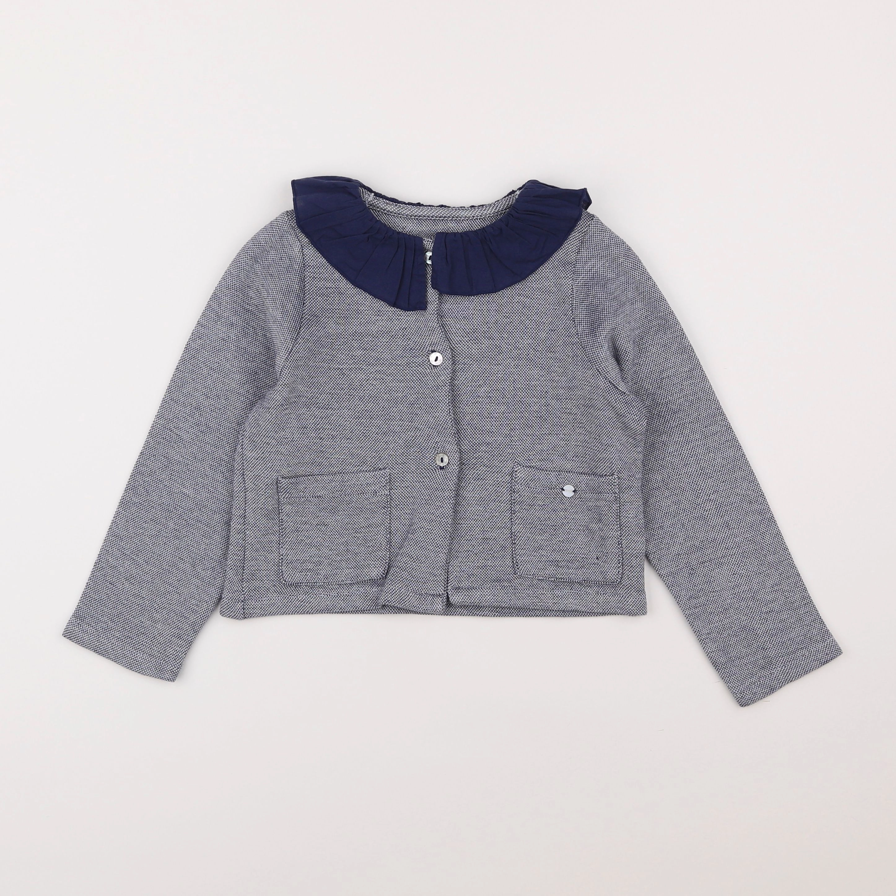 Zippy - gilet bleu - 6/7 ans