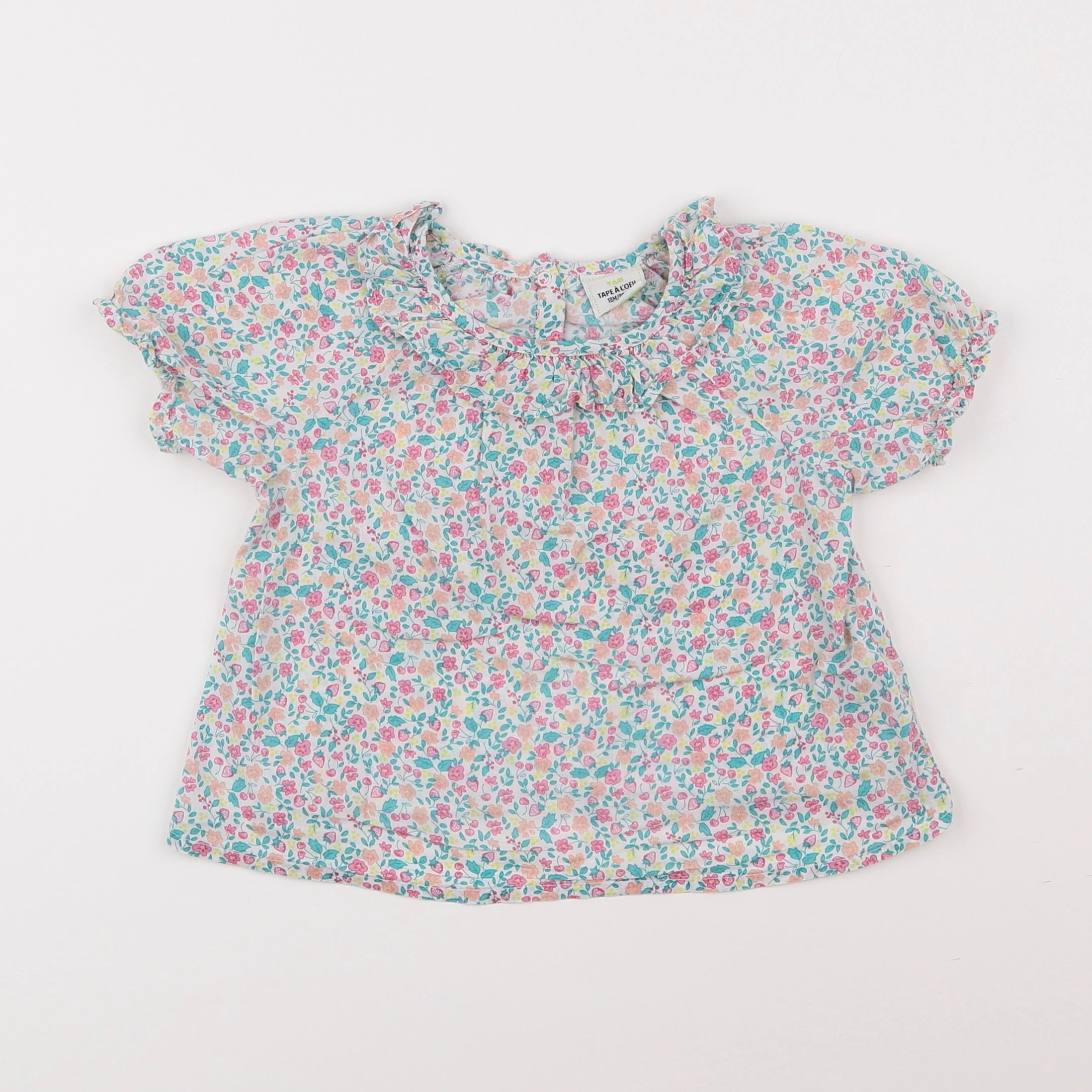 Tape à l'oeil - blouse multicolore - 18 mois