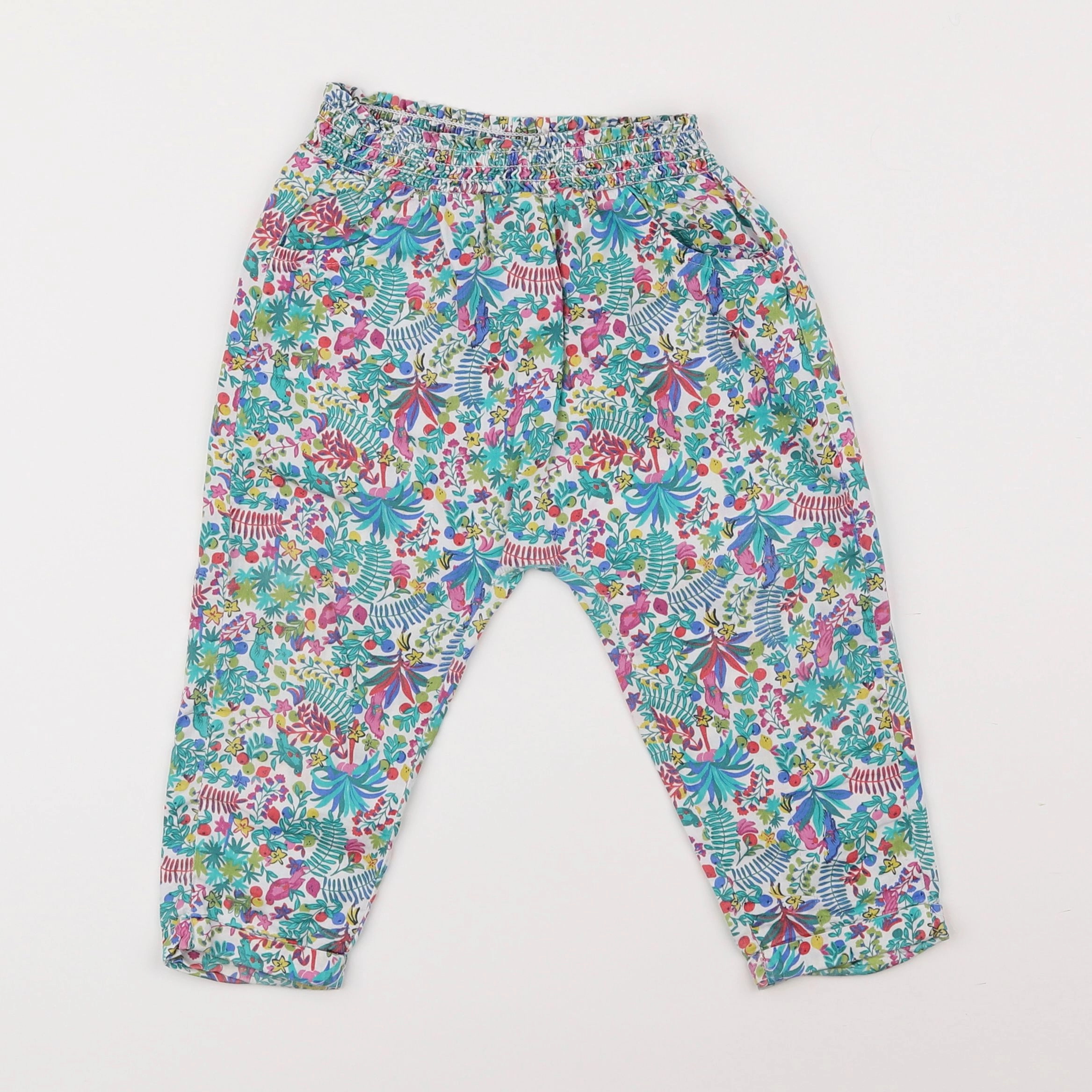 Tape à l'oeil - pantalon multicolore - 2 ans