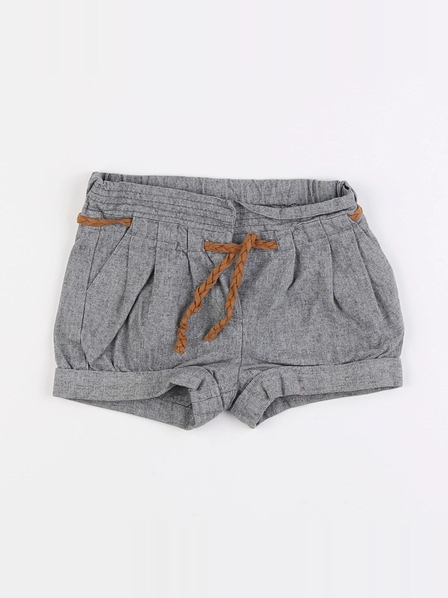 Zara - short gris - 18 mois à 2 ans