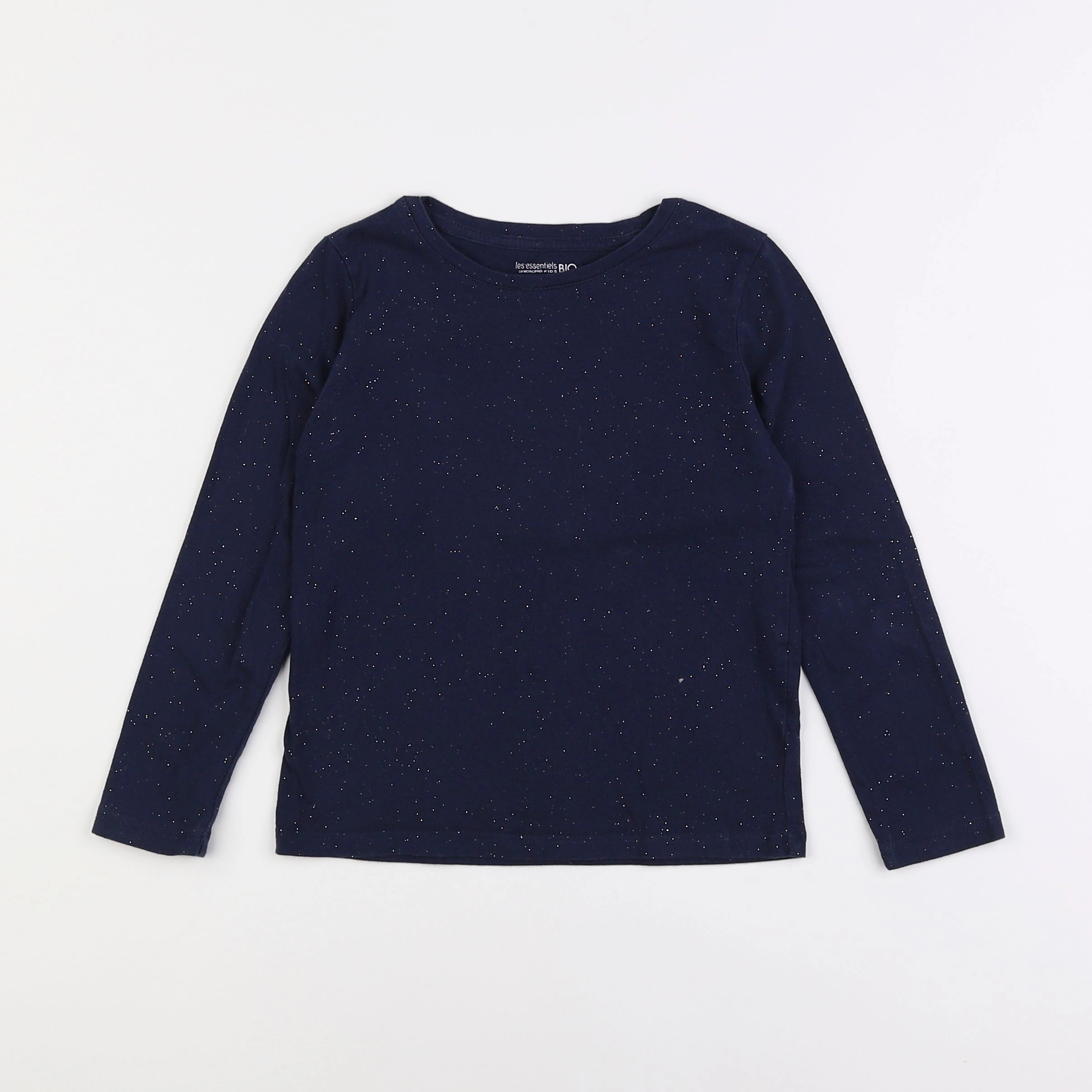 Monoprix - tee-shirt argent, bleu - 6 ans
