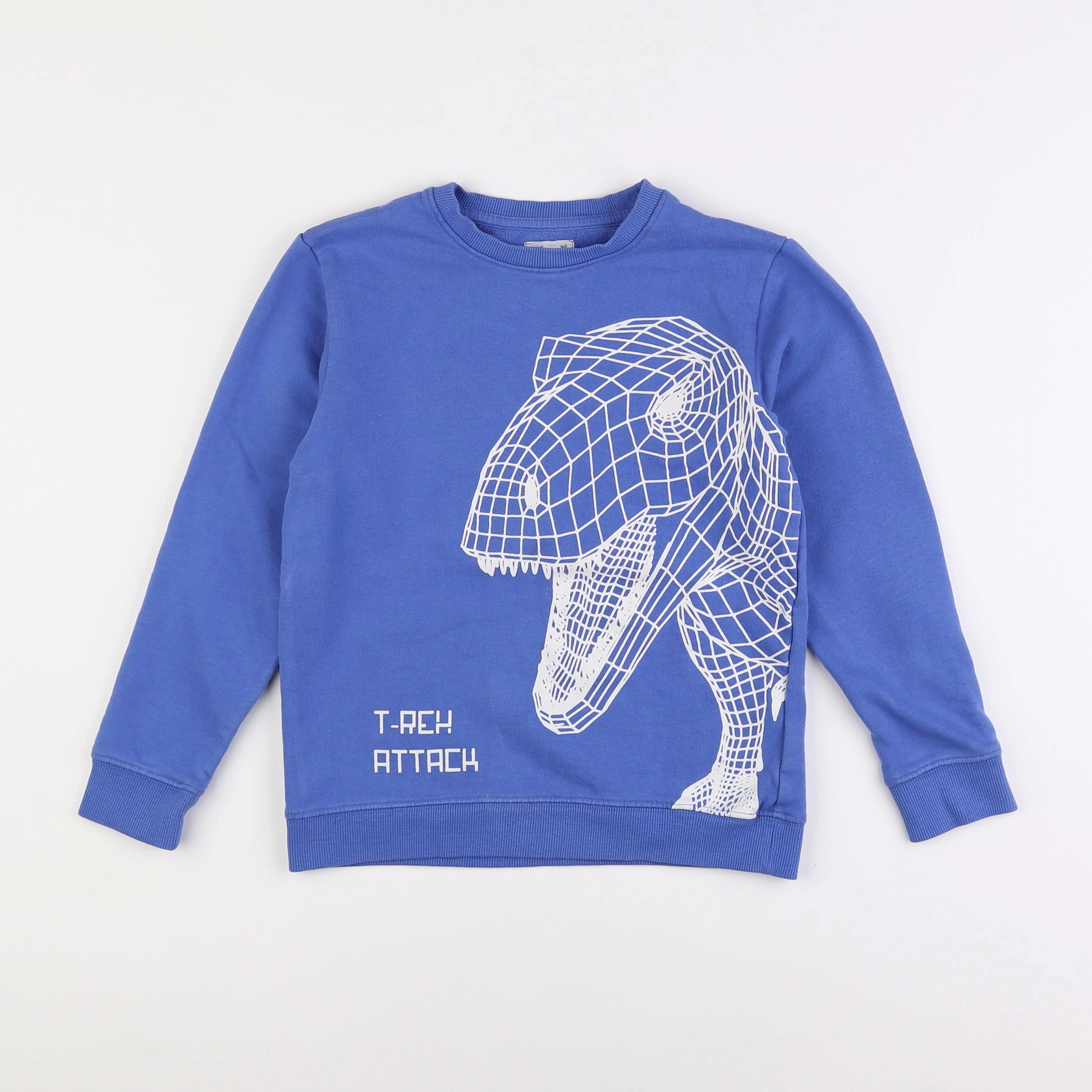 Vertbaudet - sweat bleu - 10 ans