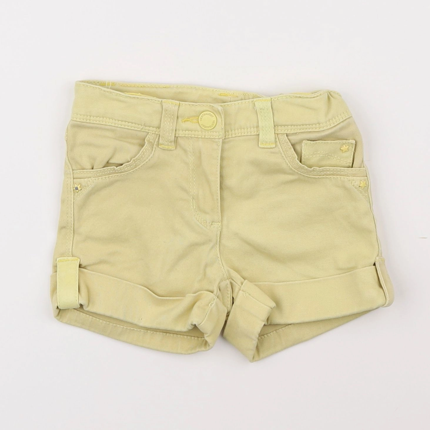 Vertbaudet - short jaune - 3 ans