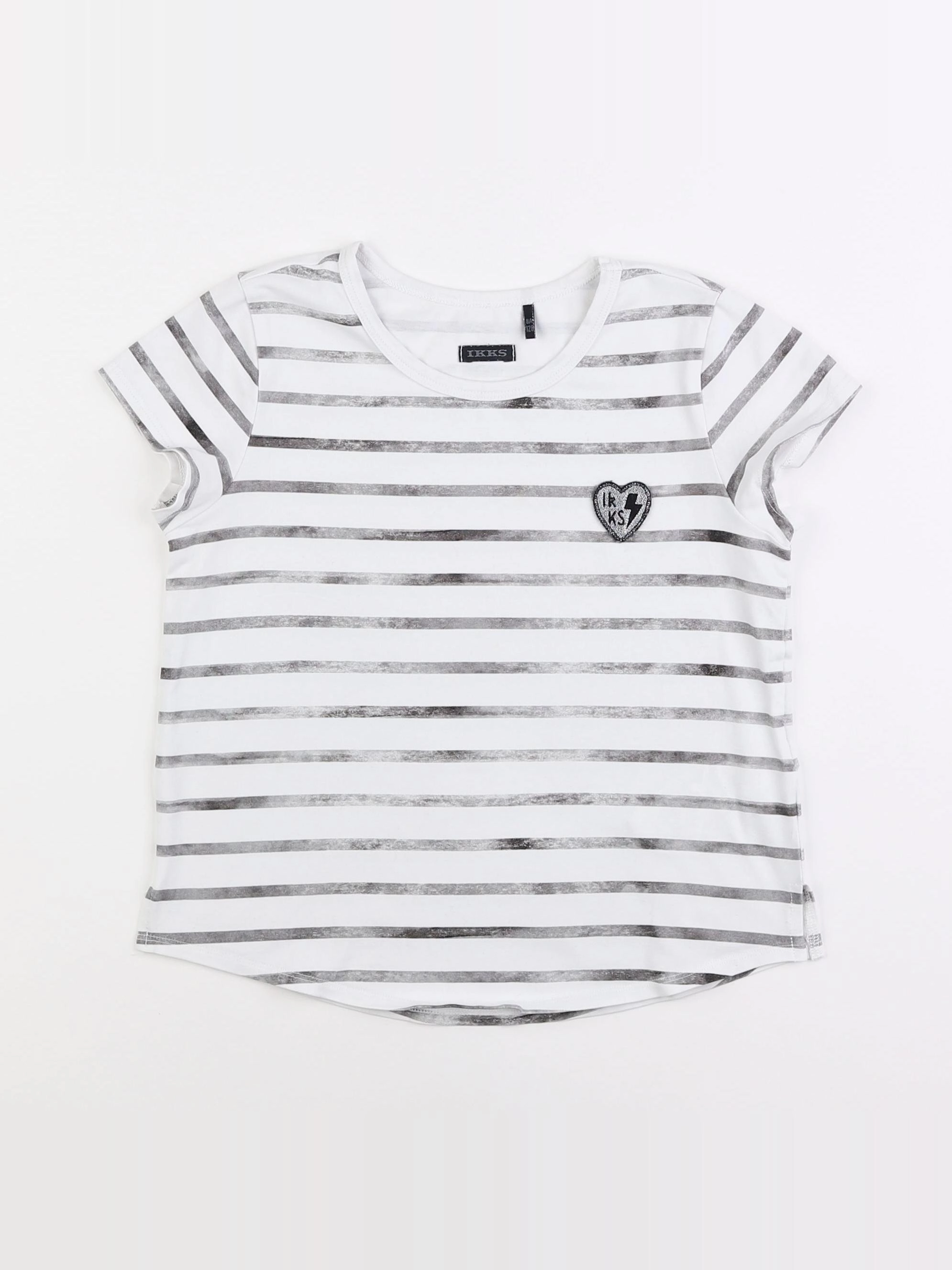 IKKS - tee-shirt noir - 8 ans