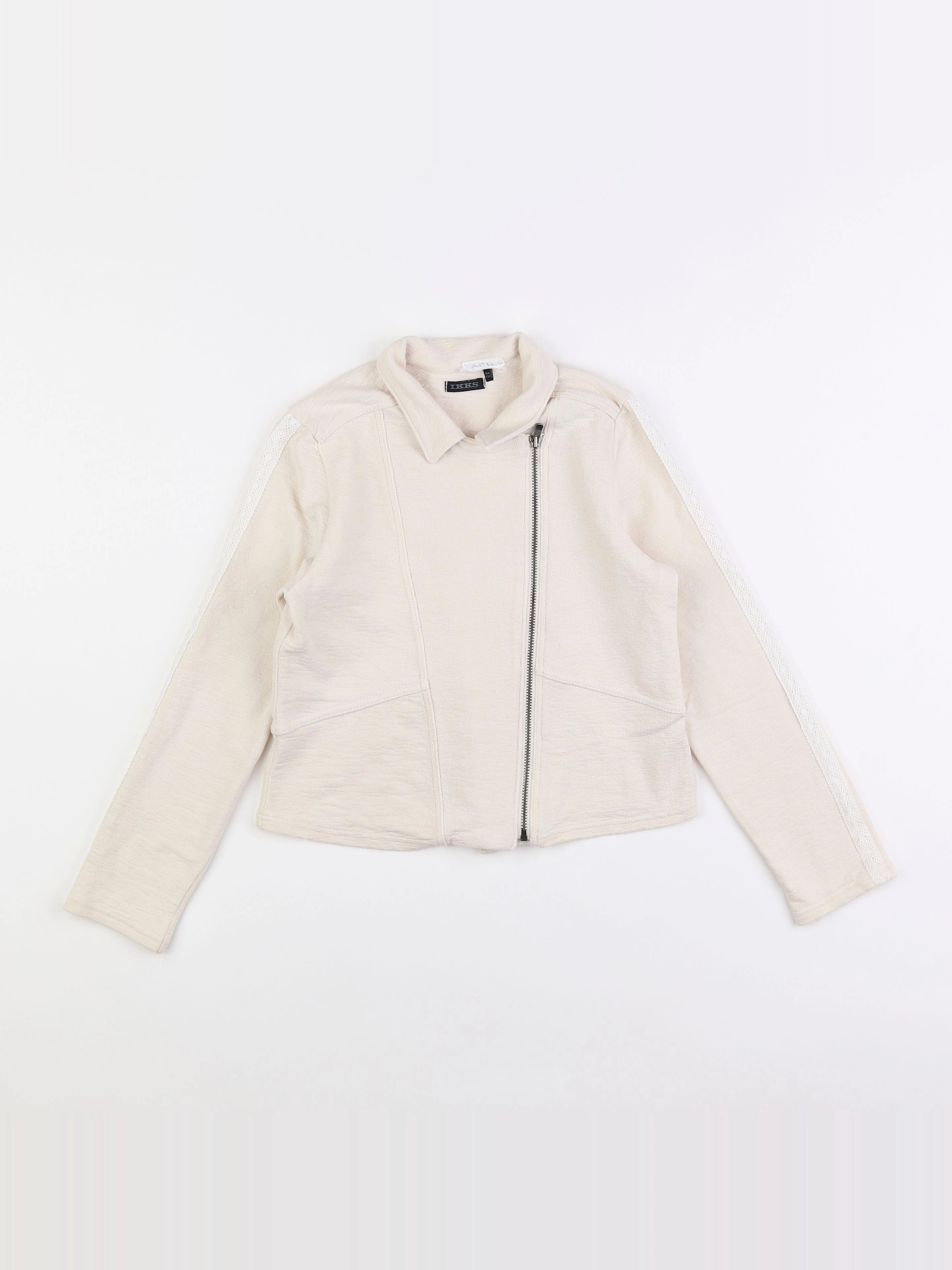 IKKS - veste blanc - 8 ans