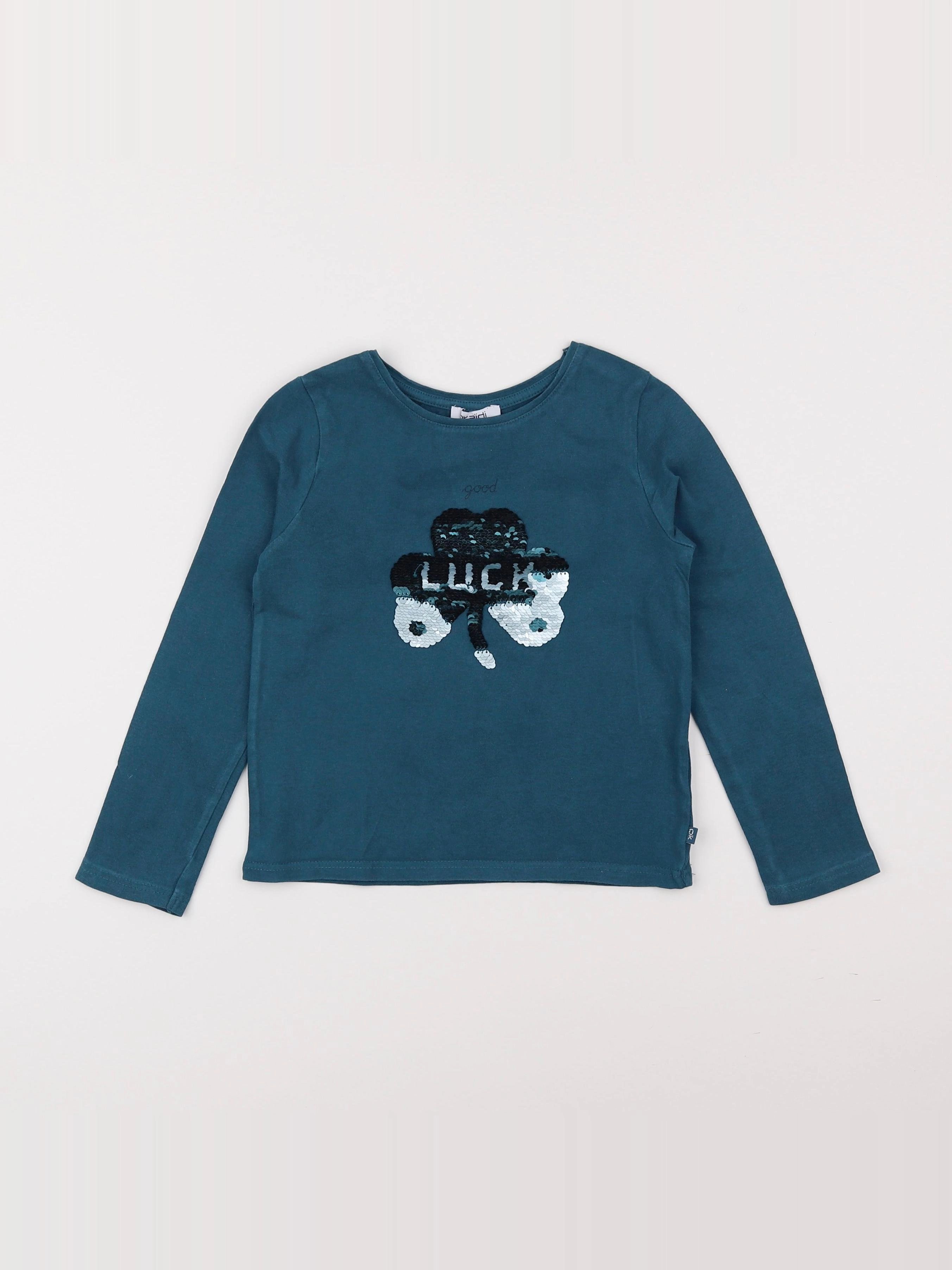 Okaidi - tee-shirt bleu - 5 ans