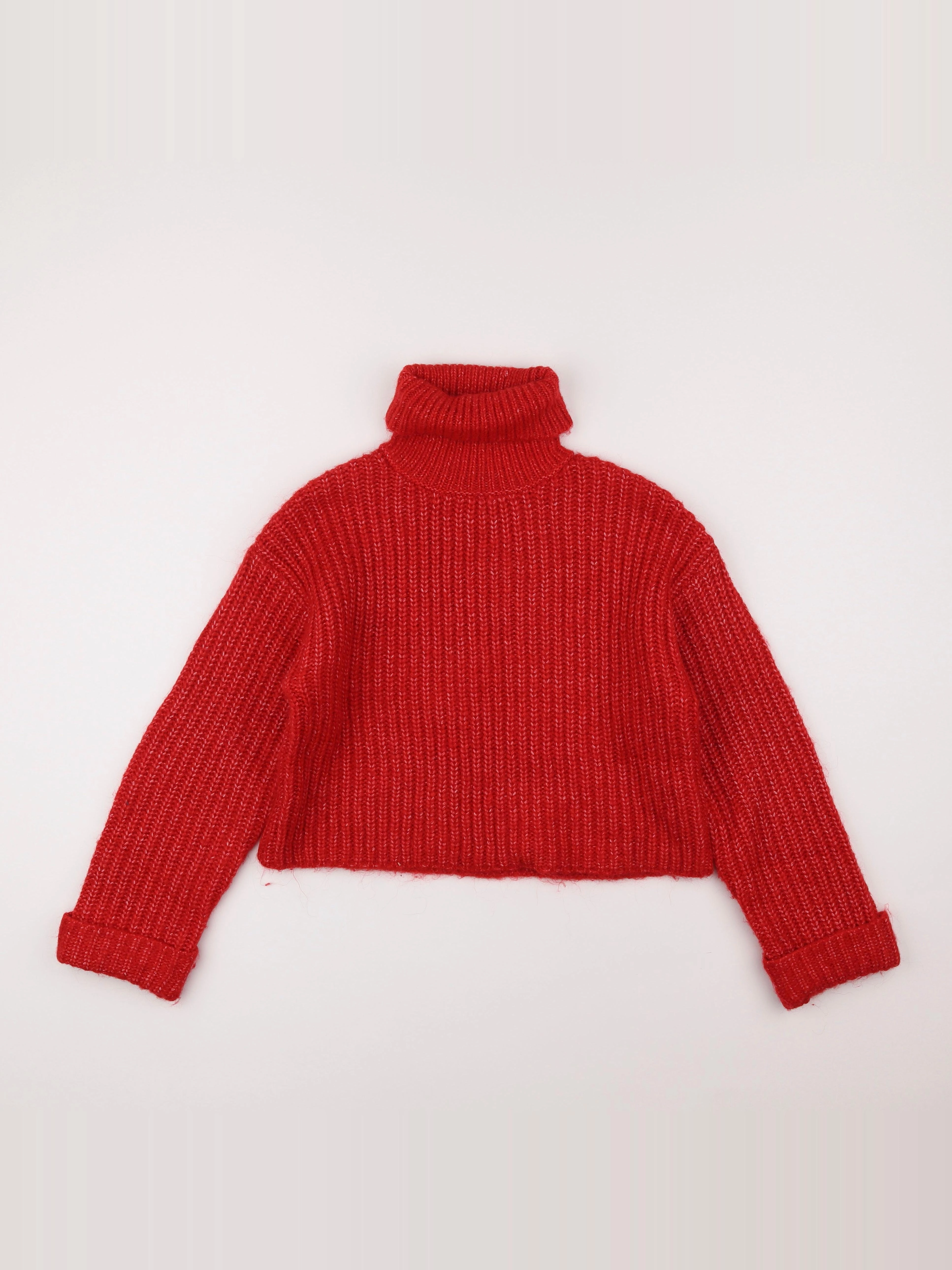 Zara - pull rouge - 11/12 ans