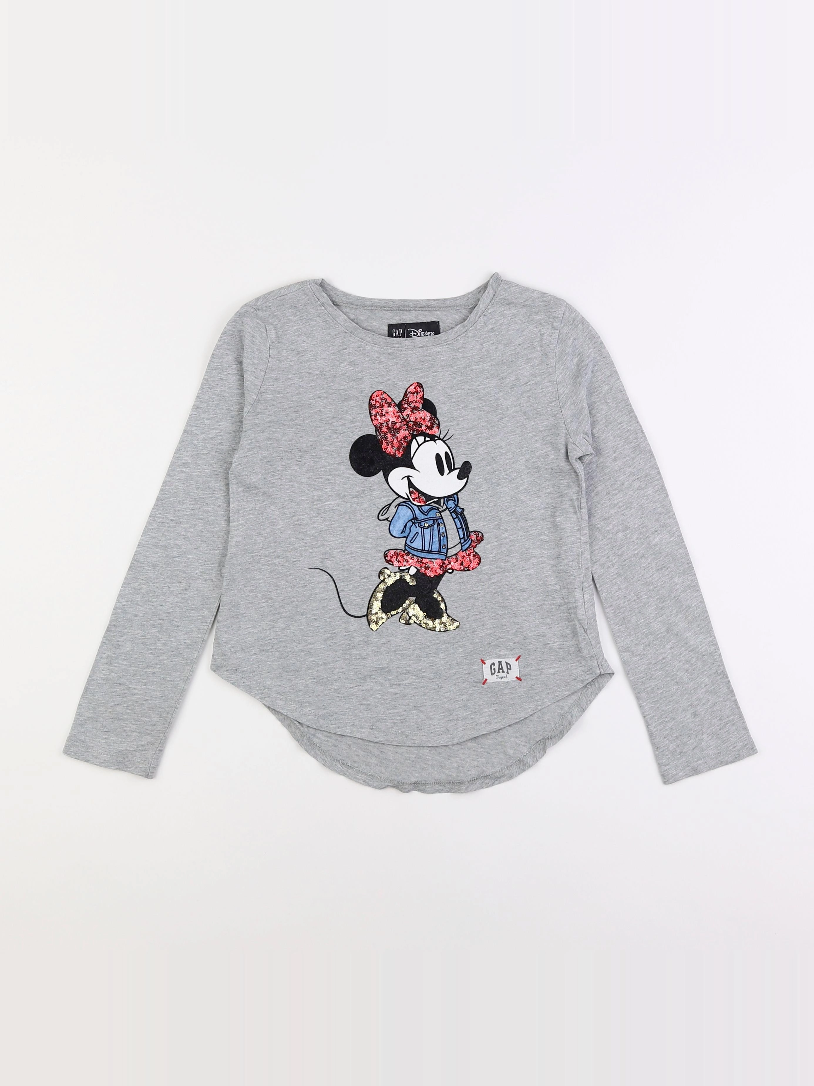 GAP - tee-shirt gris - 8 ans